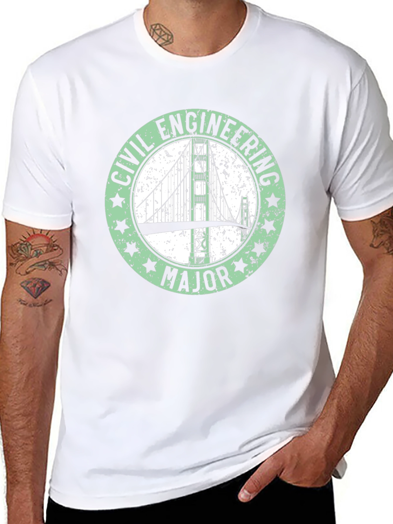 Civil Engineering Major Graphic T-Shirt