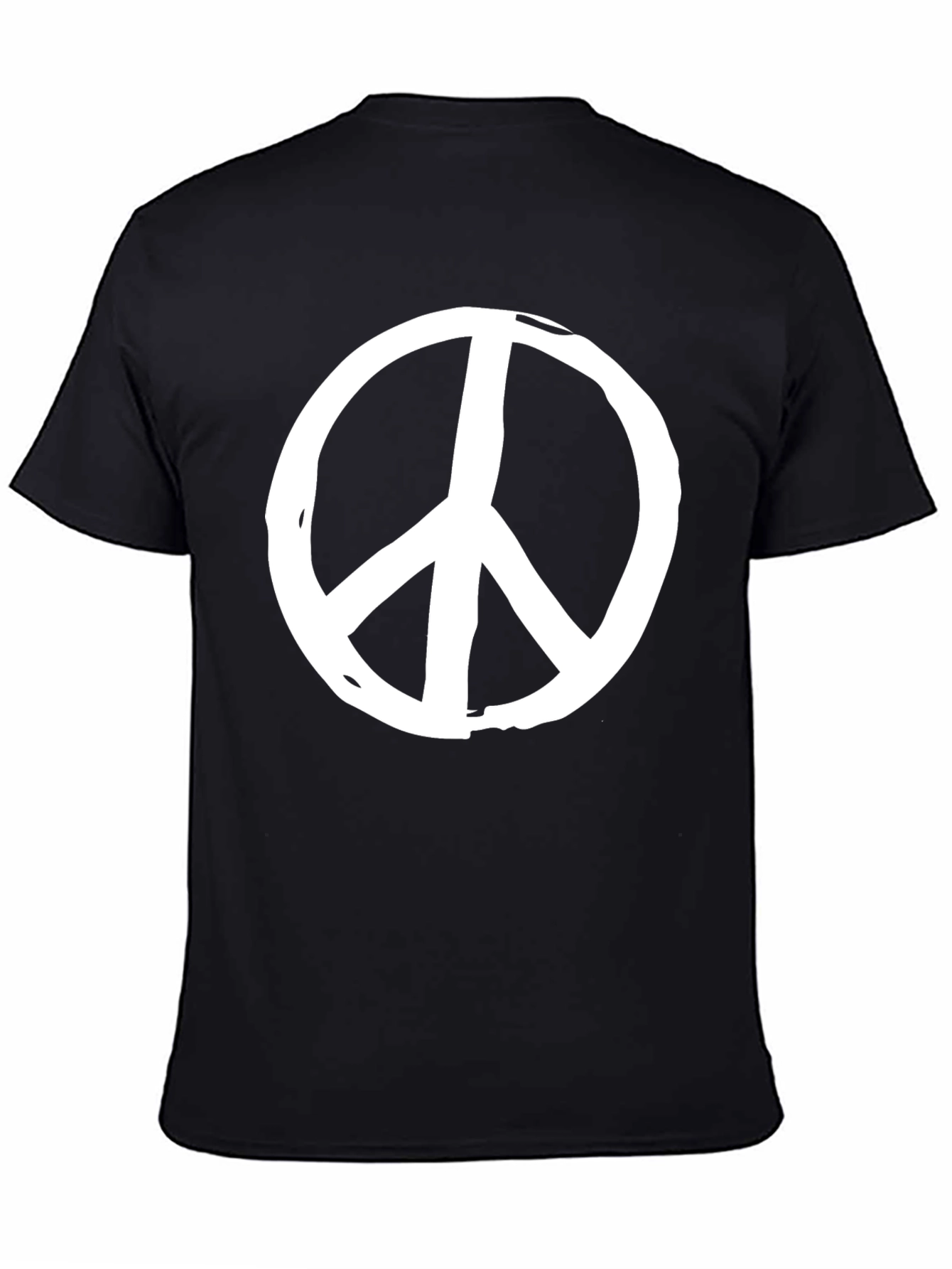 Peace Sign Graphic T-Shirt - Stylish & Comfortable