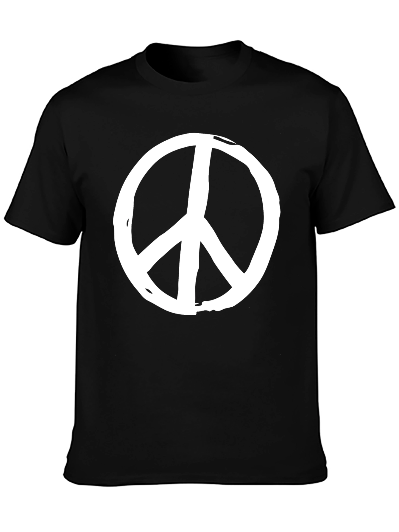 Peace Sign Graphic T-Shirt - Stylish & Comfortable