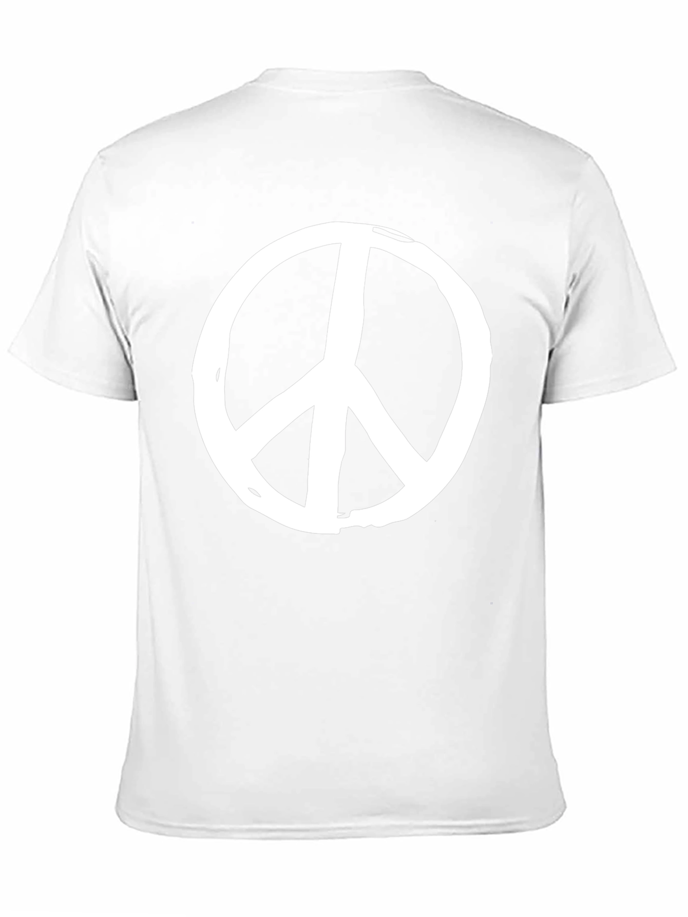 Peace Sign Graphic T-Shirt - Stylish & Comfortable