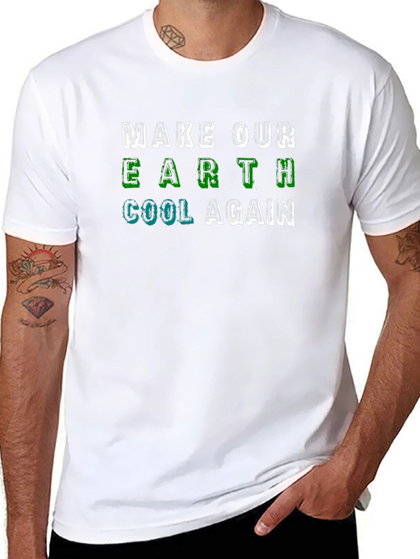 Earth Cool Again T-Shirt: Eco-Friendly Style