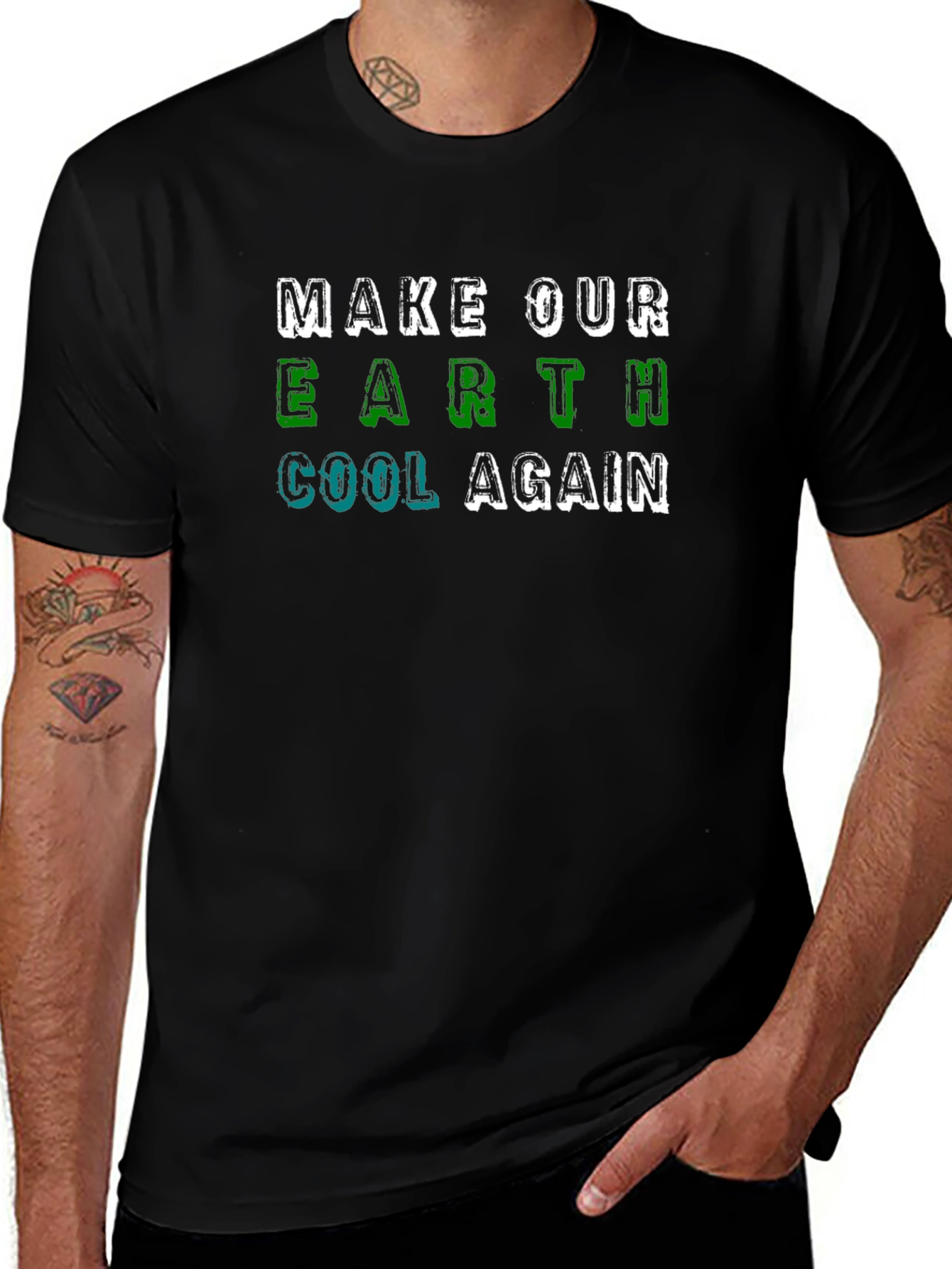Earth Cool Again T-Shirt: Eco-Friendly Style