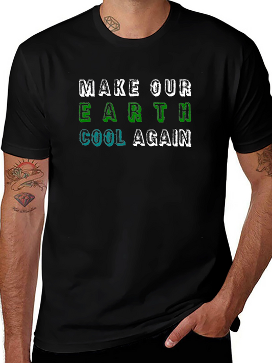 Earth Cool Again T-Shirt: Eco-Friendly Style