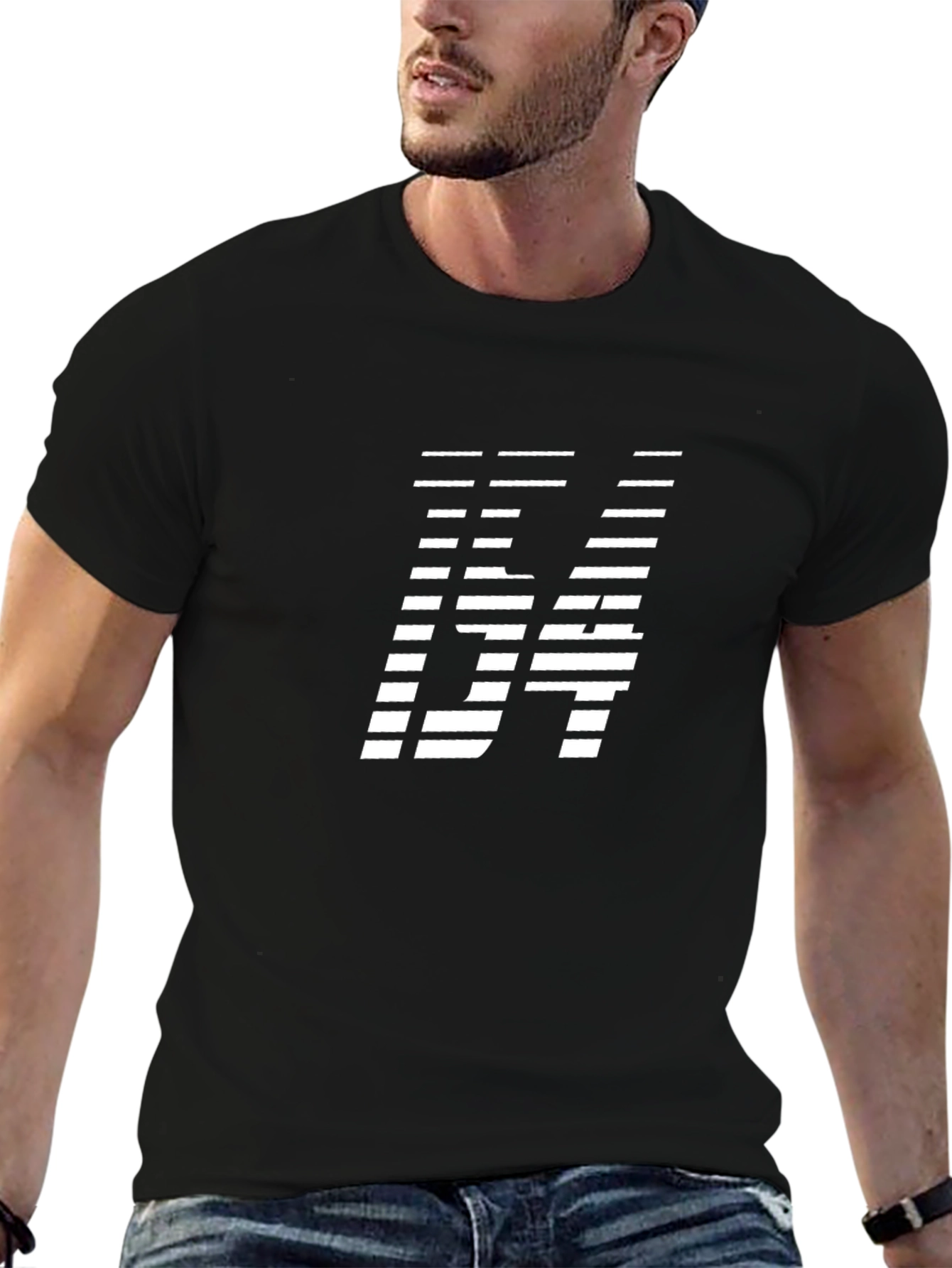 Retro 84 Graphic Tee - Mens Black T-Shirt