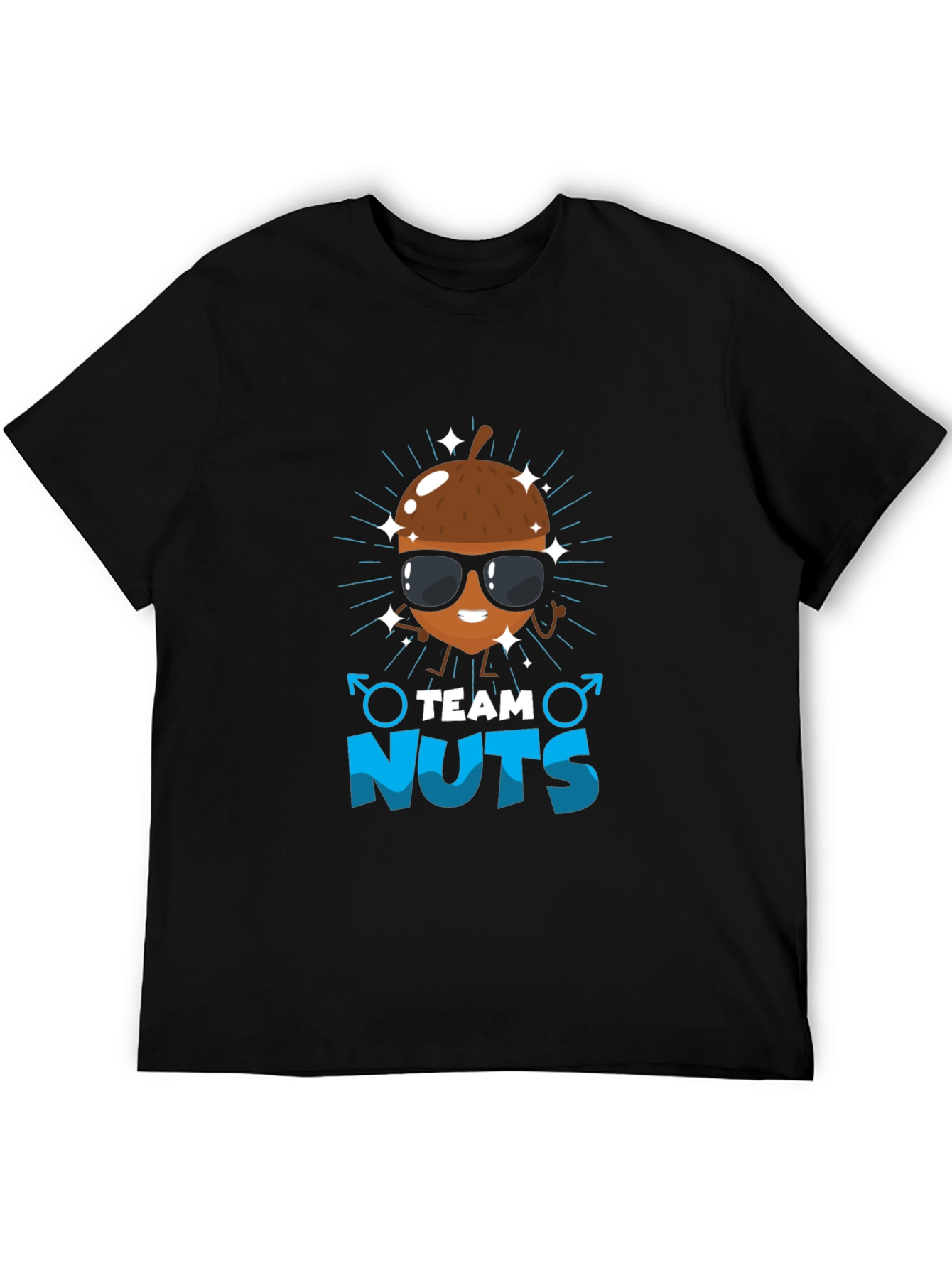 Team Nuts Funny Graphic T-Shirt