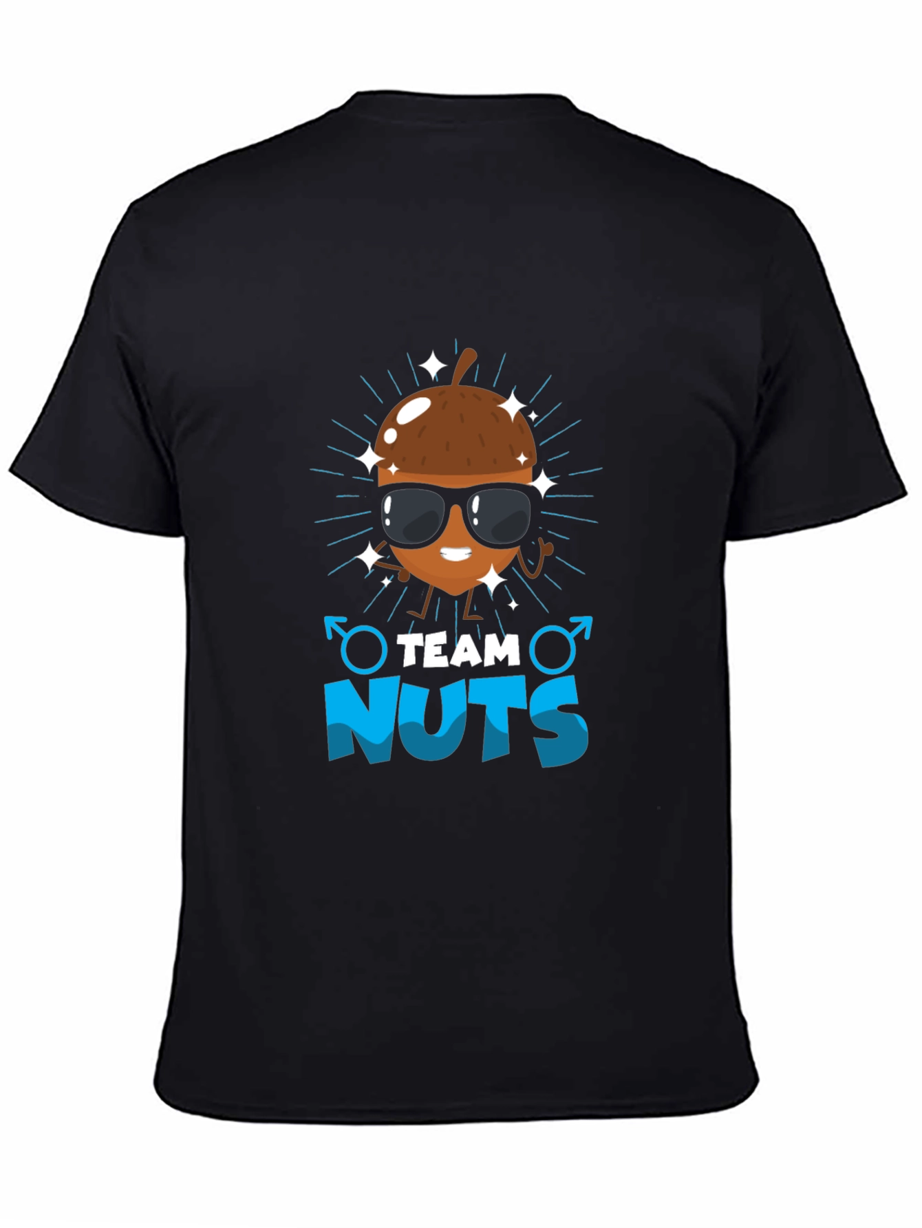Team Nuts Funny Graphic T-Shirt