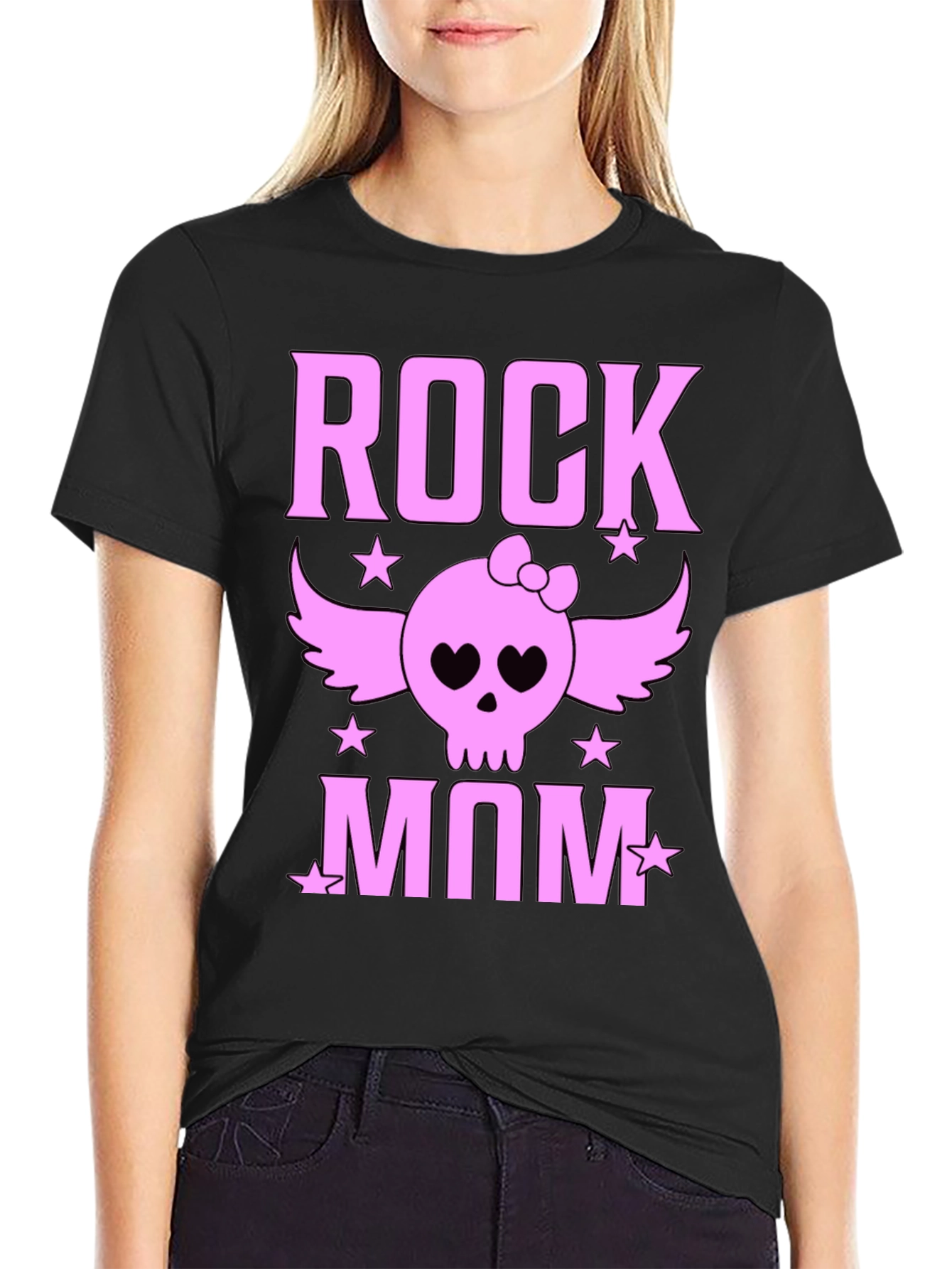 Rock Mom Graphic T-Shirt