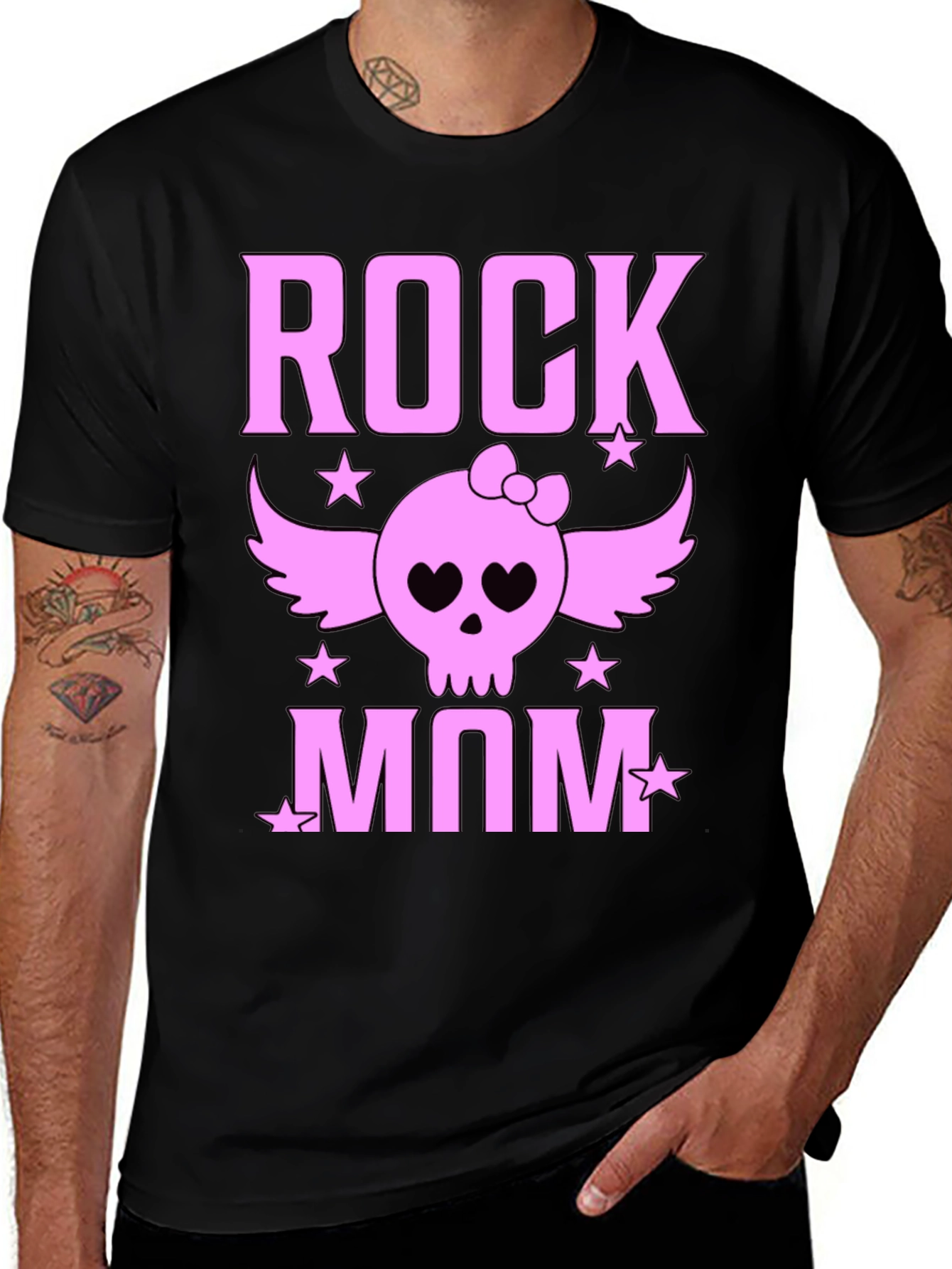 Rock Mom Graphic T-Shirt