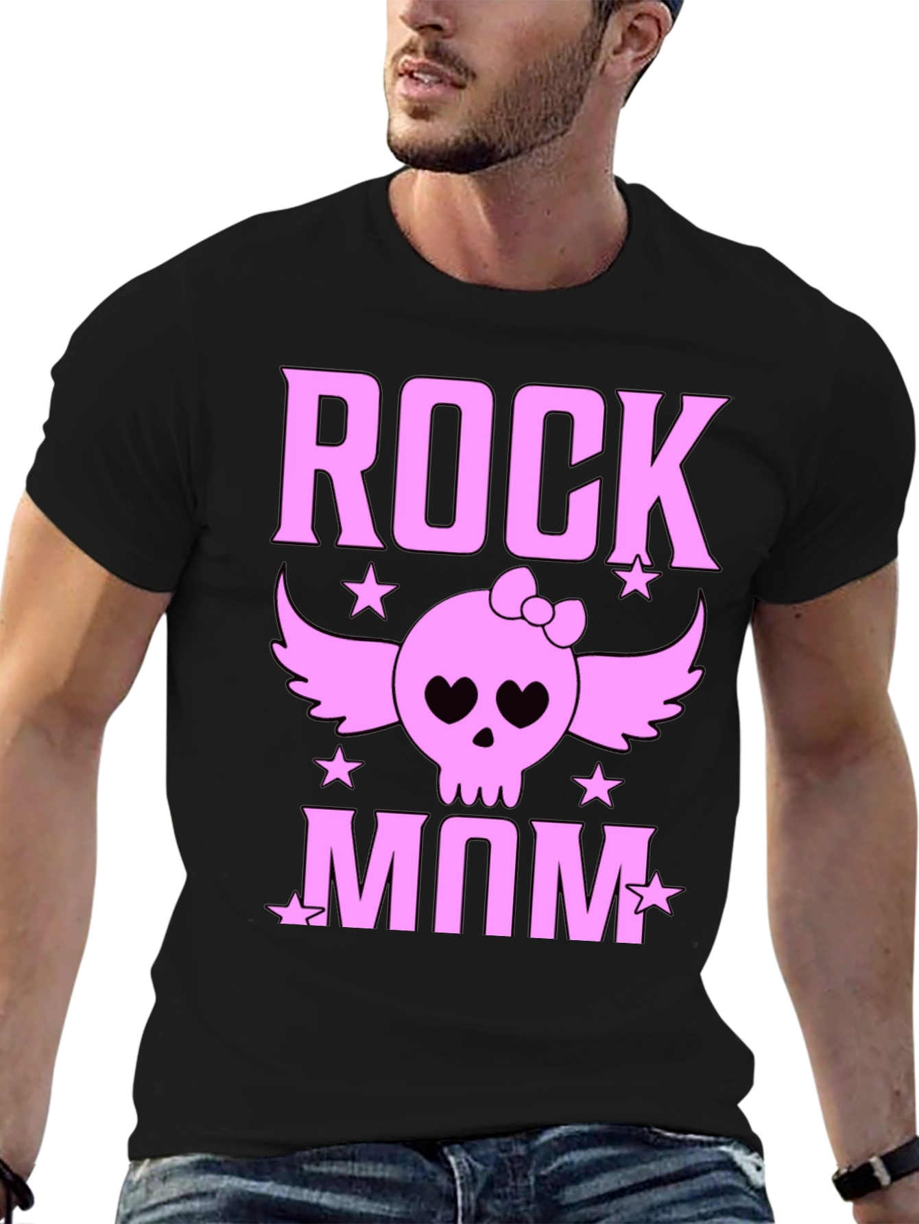 Rock Mom Graphic T-Shirt
