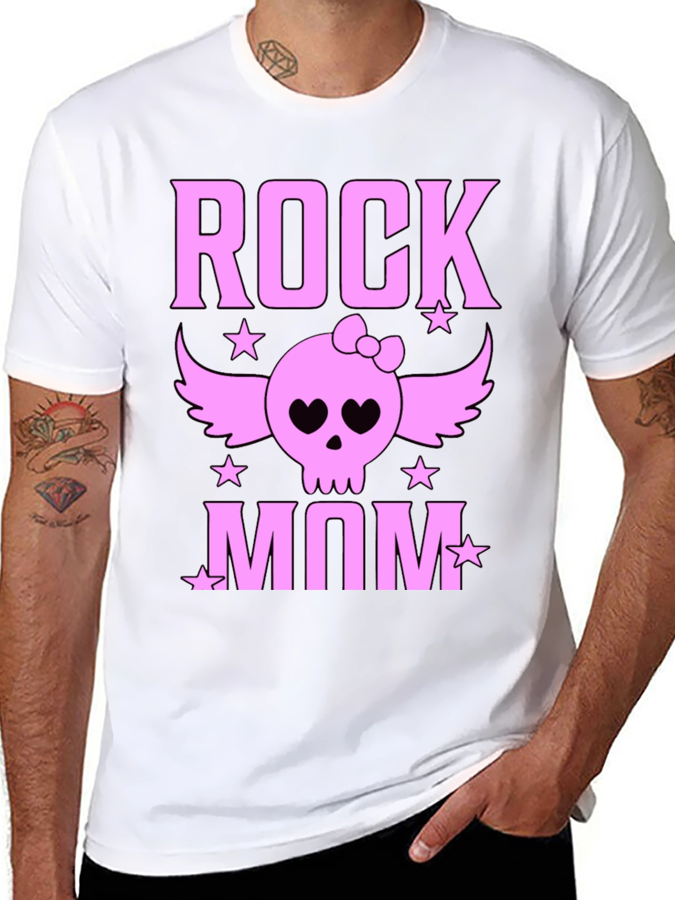 Rock Mom Graphic T-Shirt