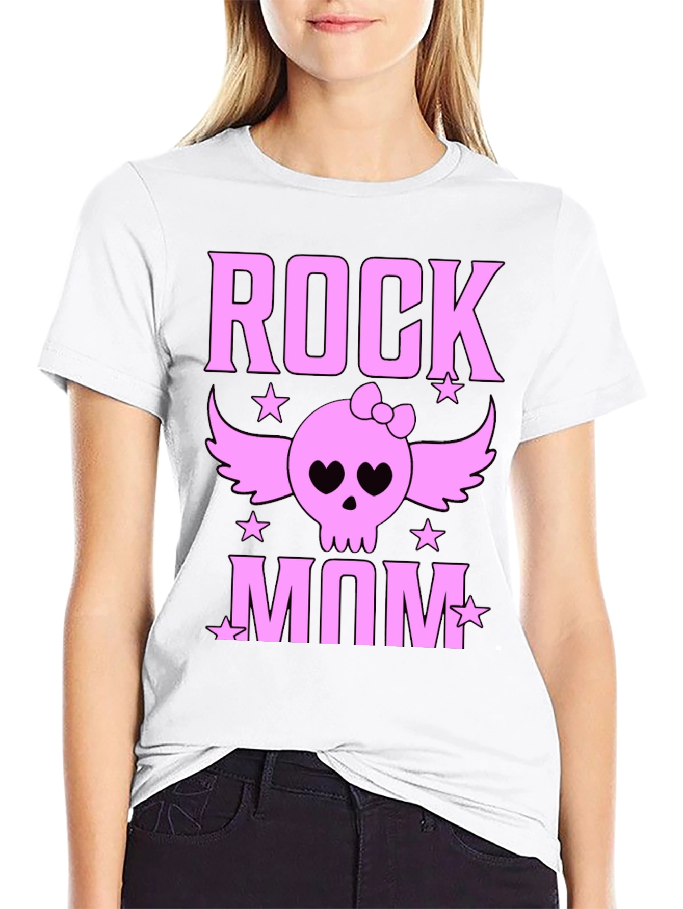 Rock Mom Graphic T-Shirt