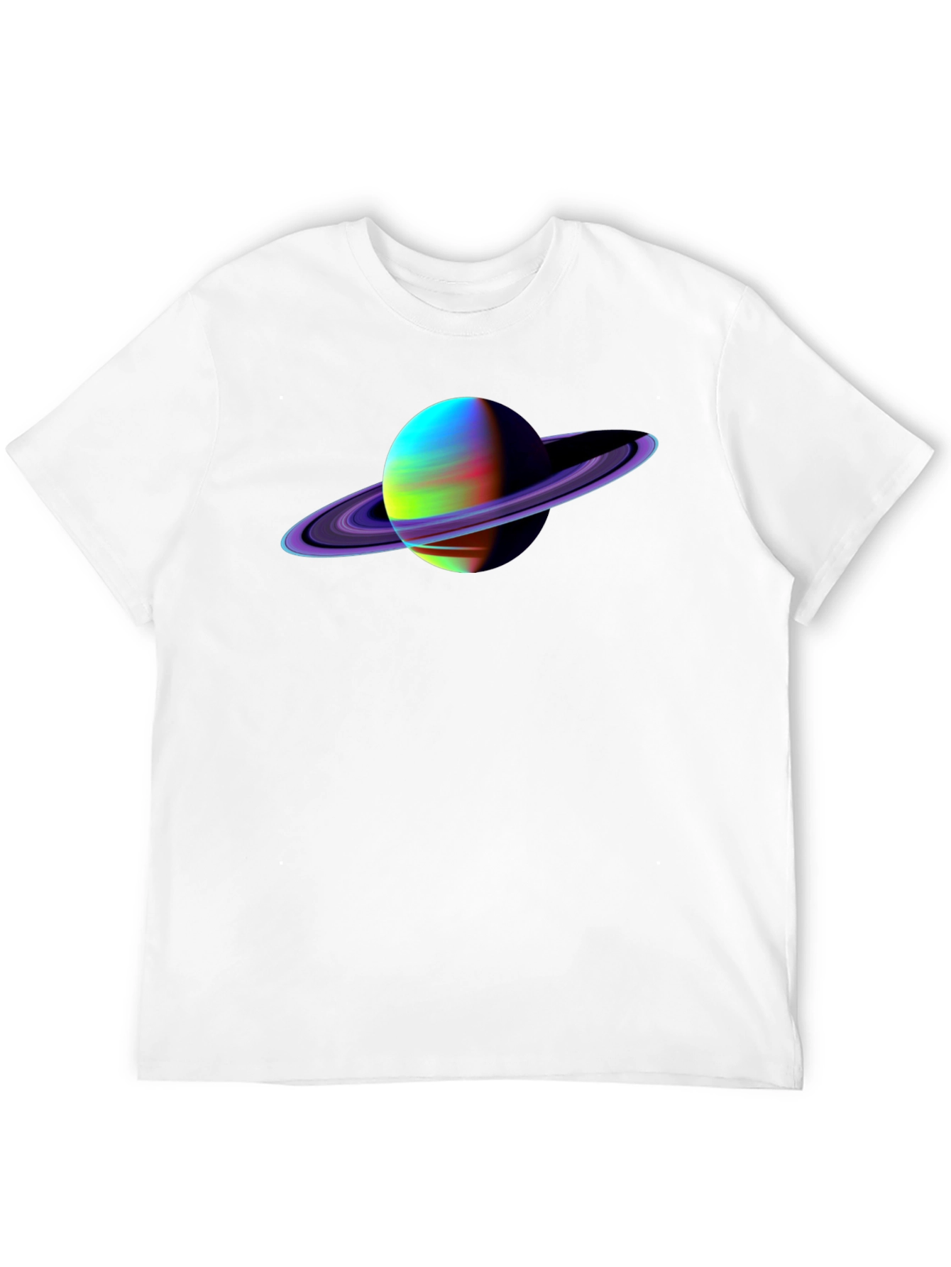 Saturn Graphic Black T-Shirt