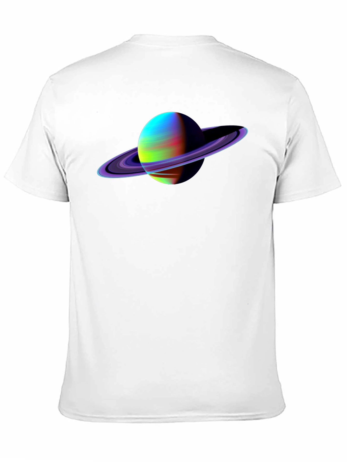 Saturn Graphic Black T-Shirt