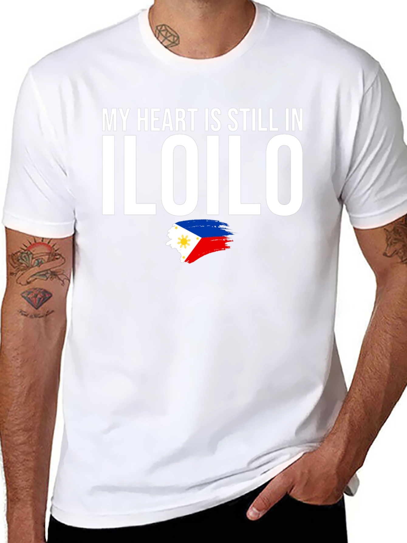 Iloilo Heart T-Shirt - Filipino Pride Tee