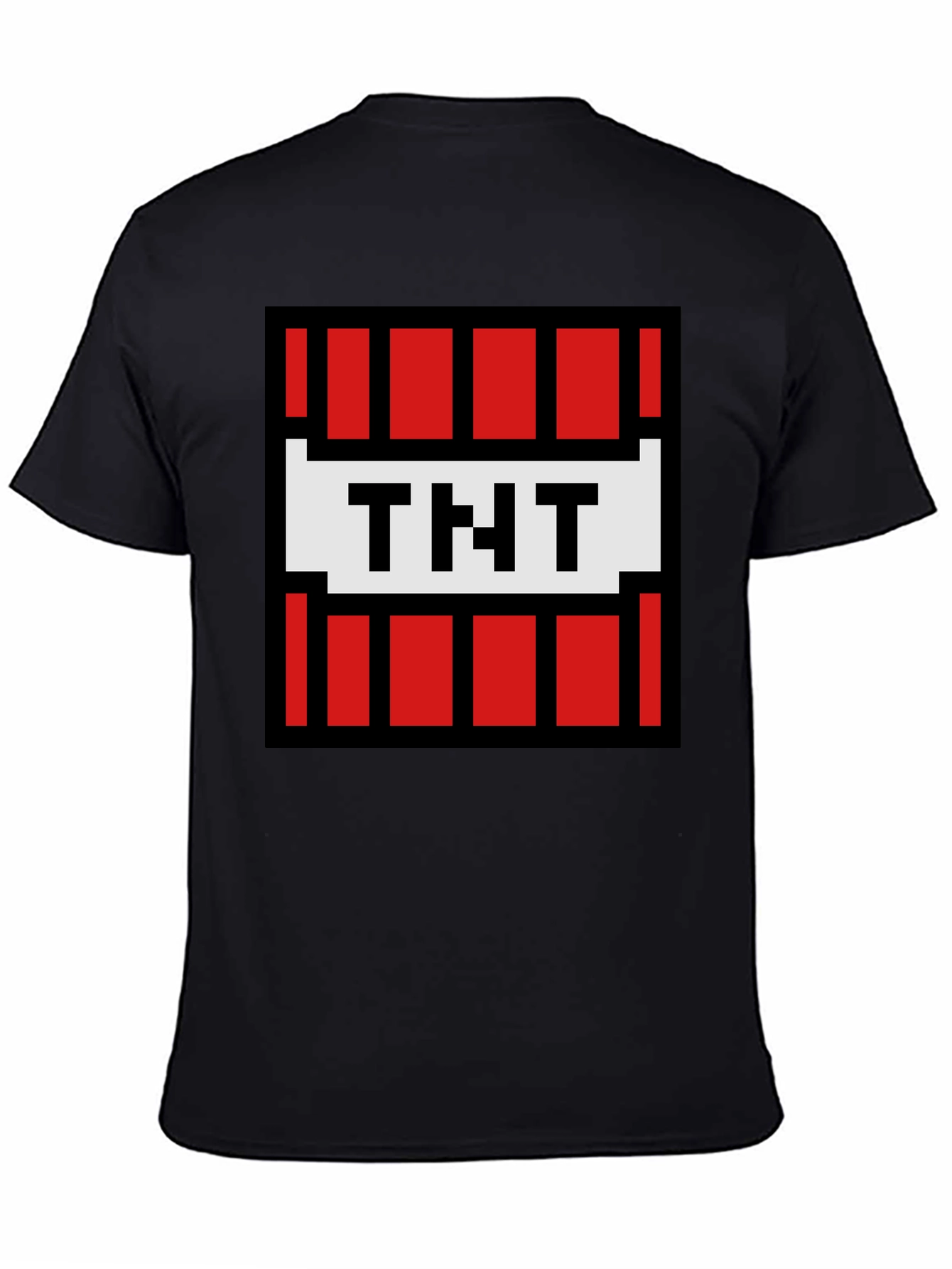 Minecraft TNT Pixel Art Graphic Tee