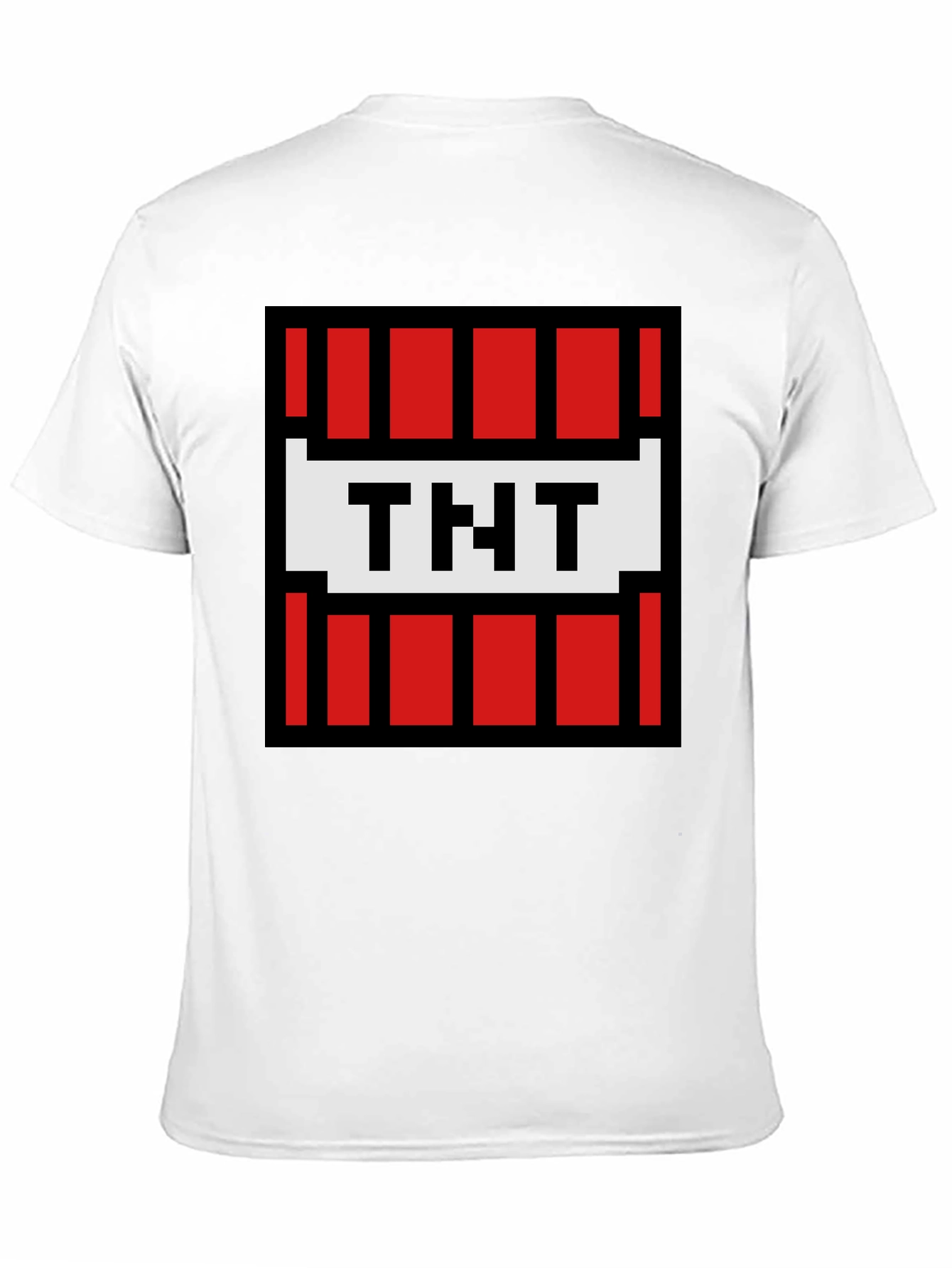 Minecraft TNT Pixel Art Graphic Tee