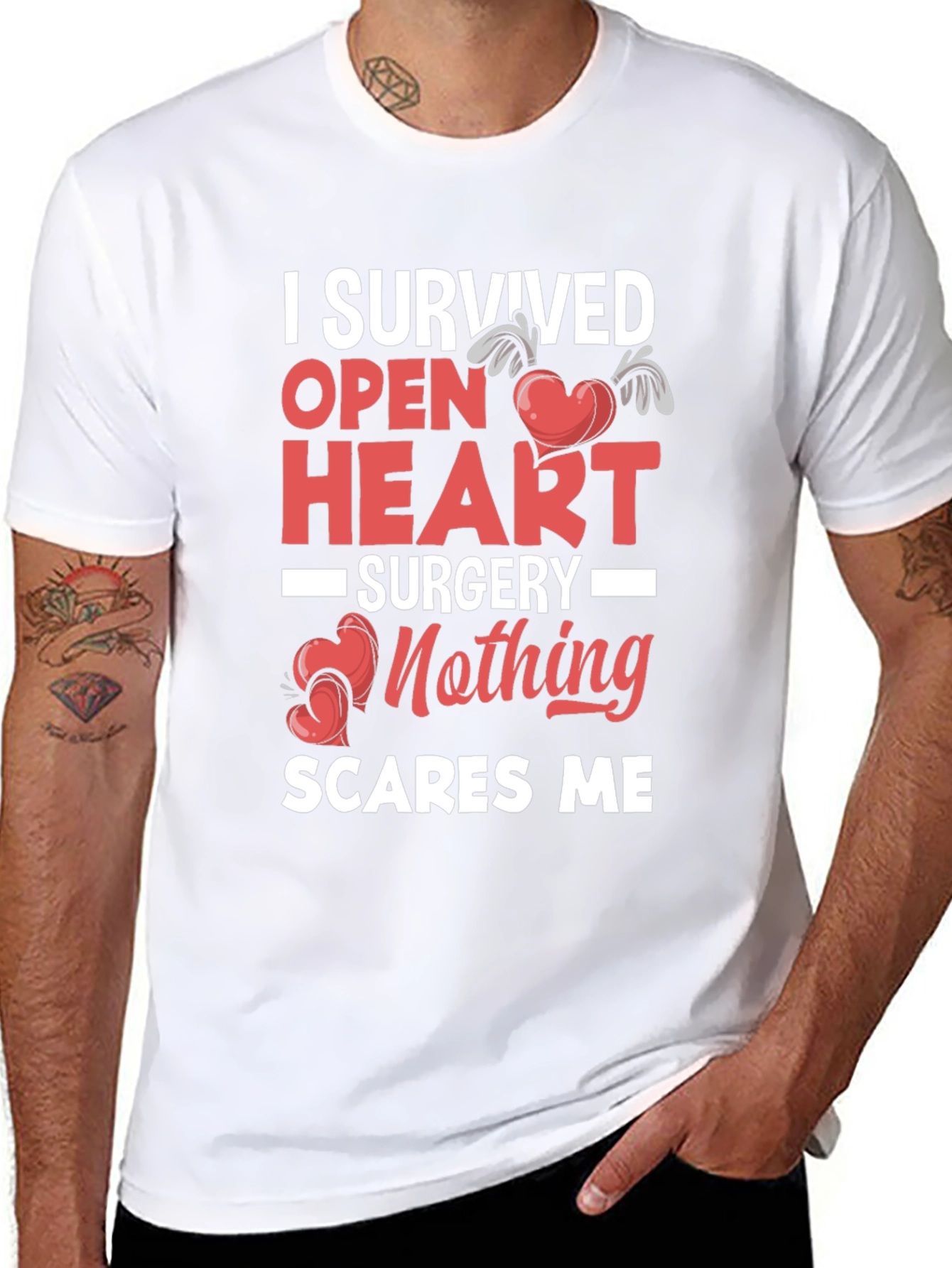 I Survived Open Heart Surgery T-Shirt