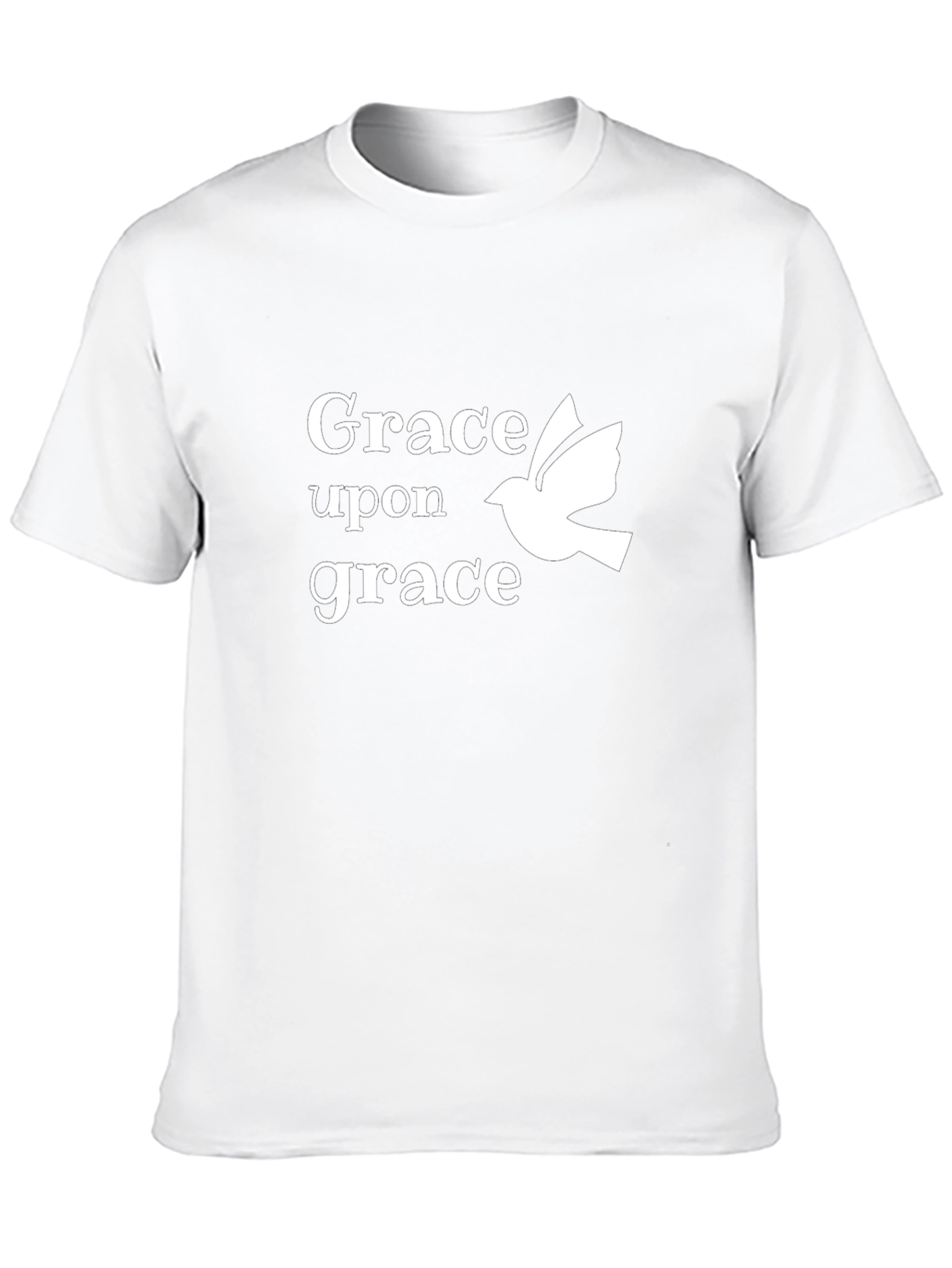 Grace Upon Grace Black Graphic T-Shirt