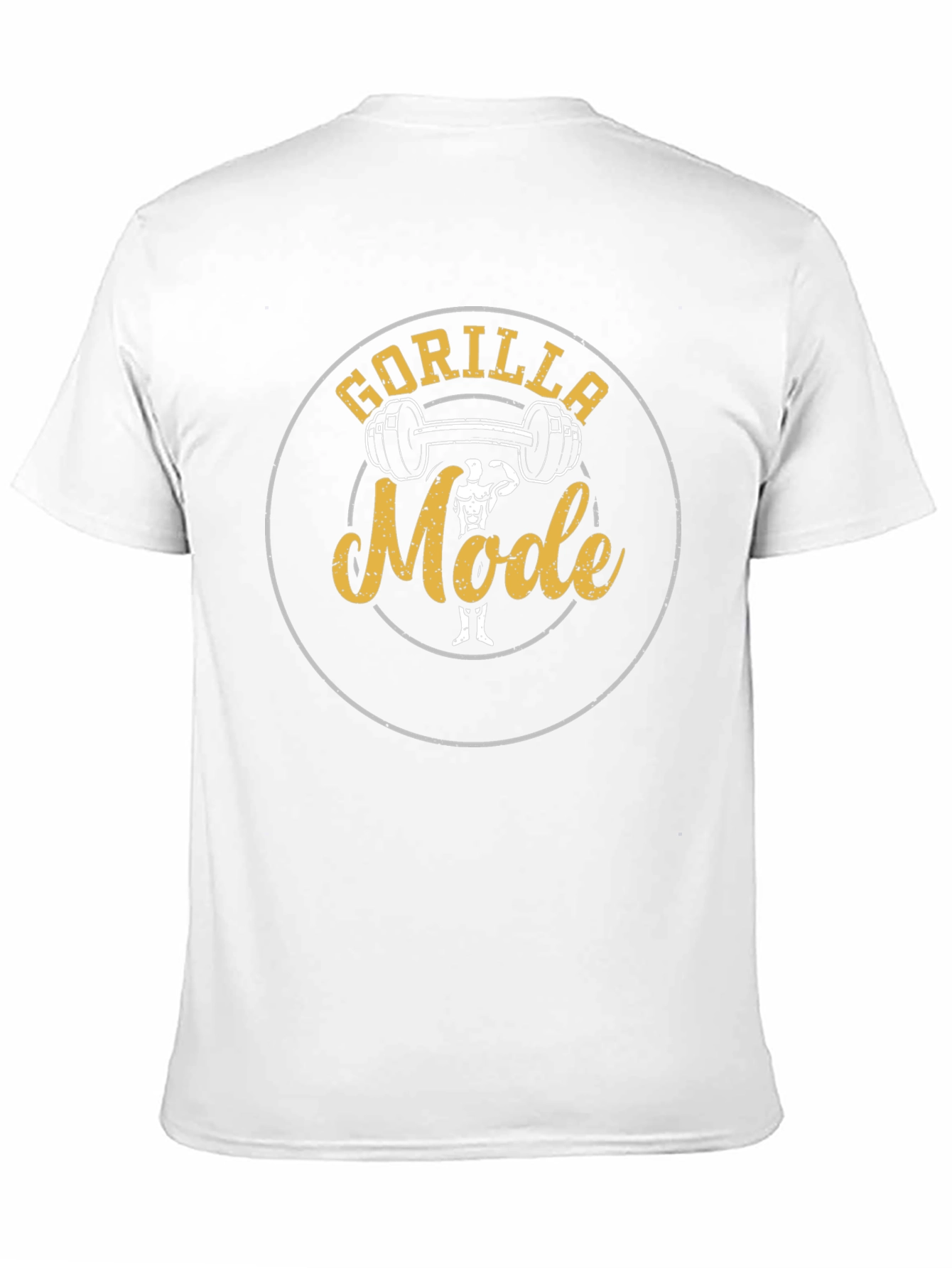 Gorilla Mode Gym T-Shirt - Black