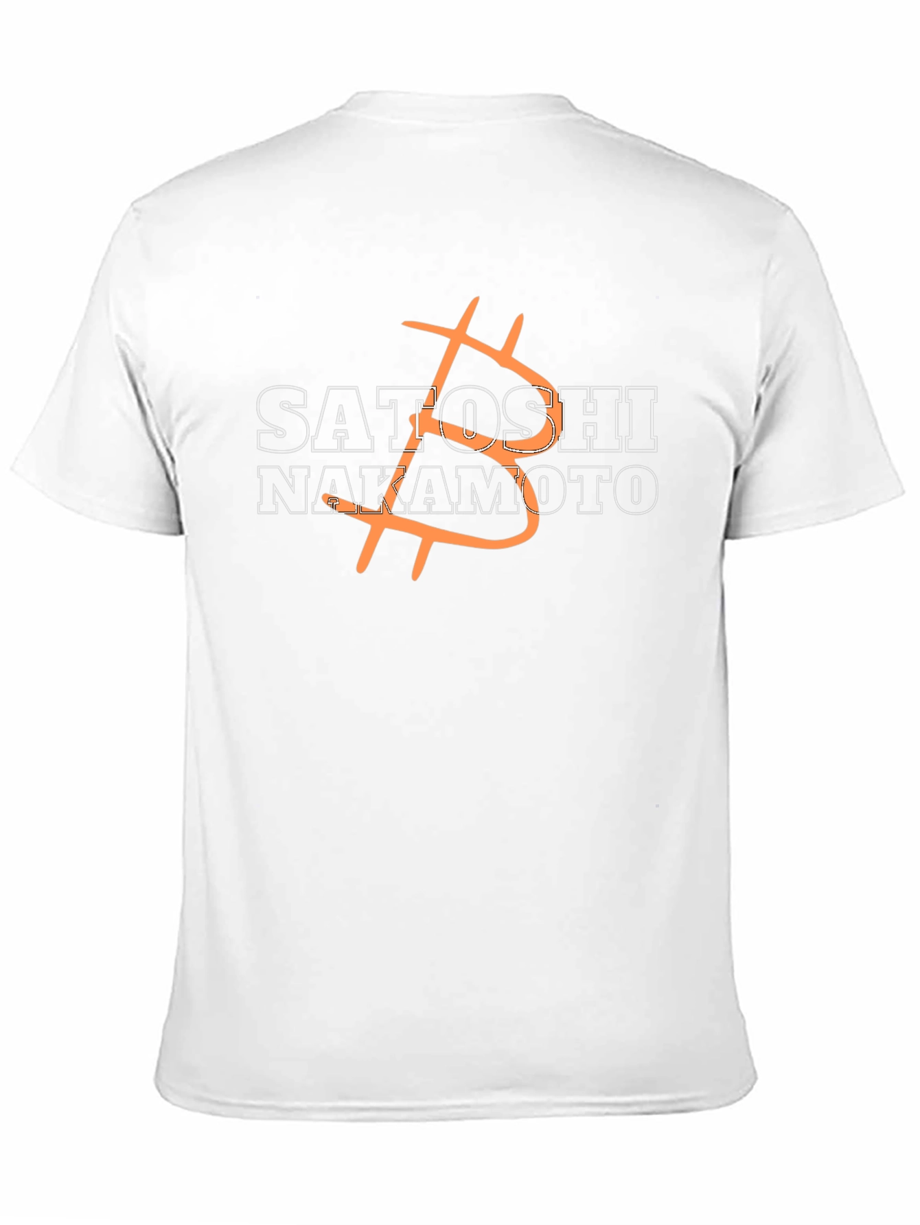 Satoshi Nakamoto Bitcoin Graphic Black T-Shirt