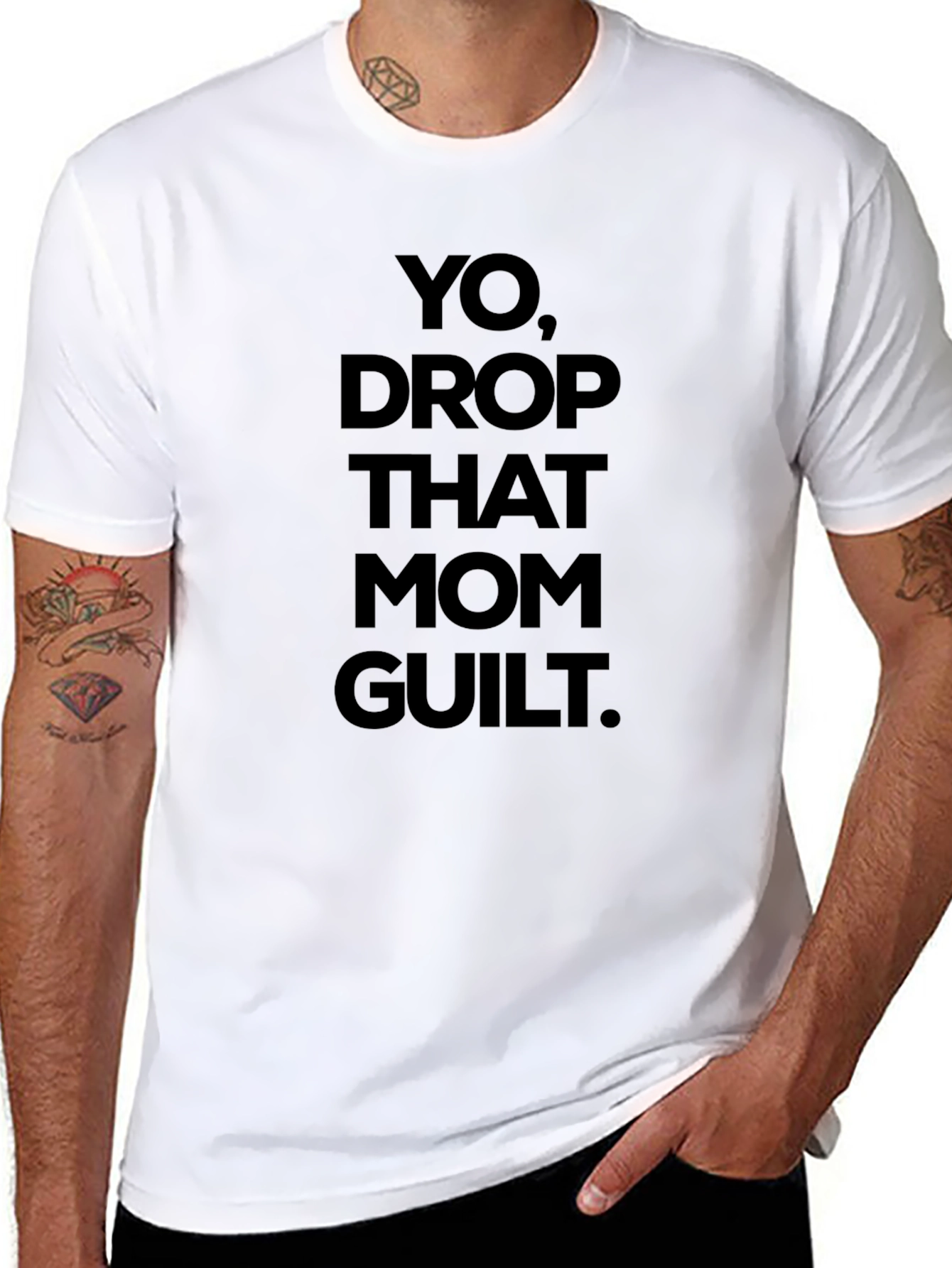 Yo Drop That Mom Guilt Graphic Tee