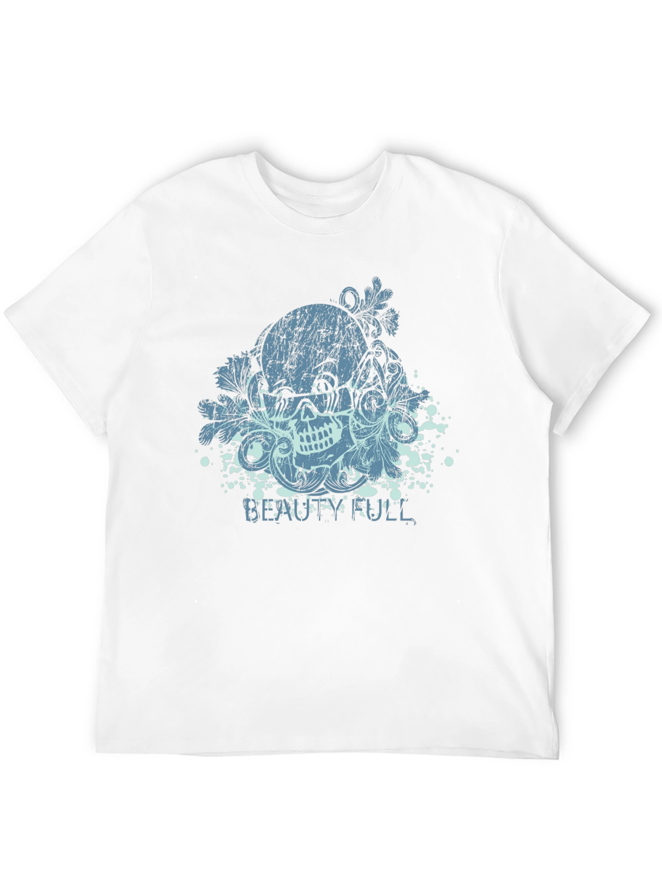 Skull Graphic Tee - Beautifull Design Black T-Shirt