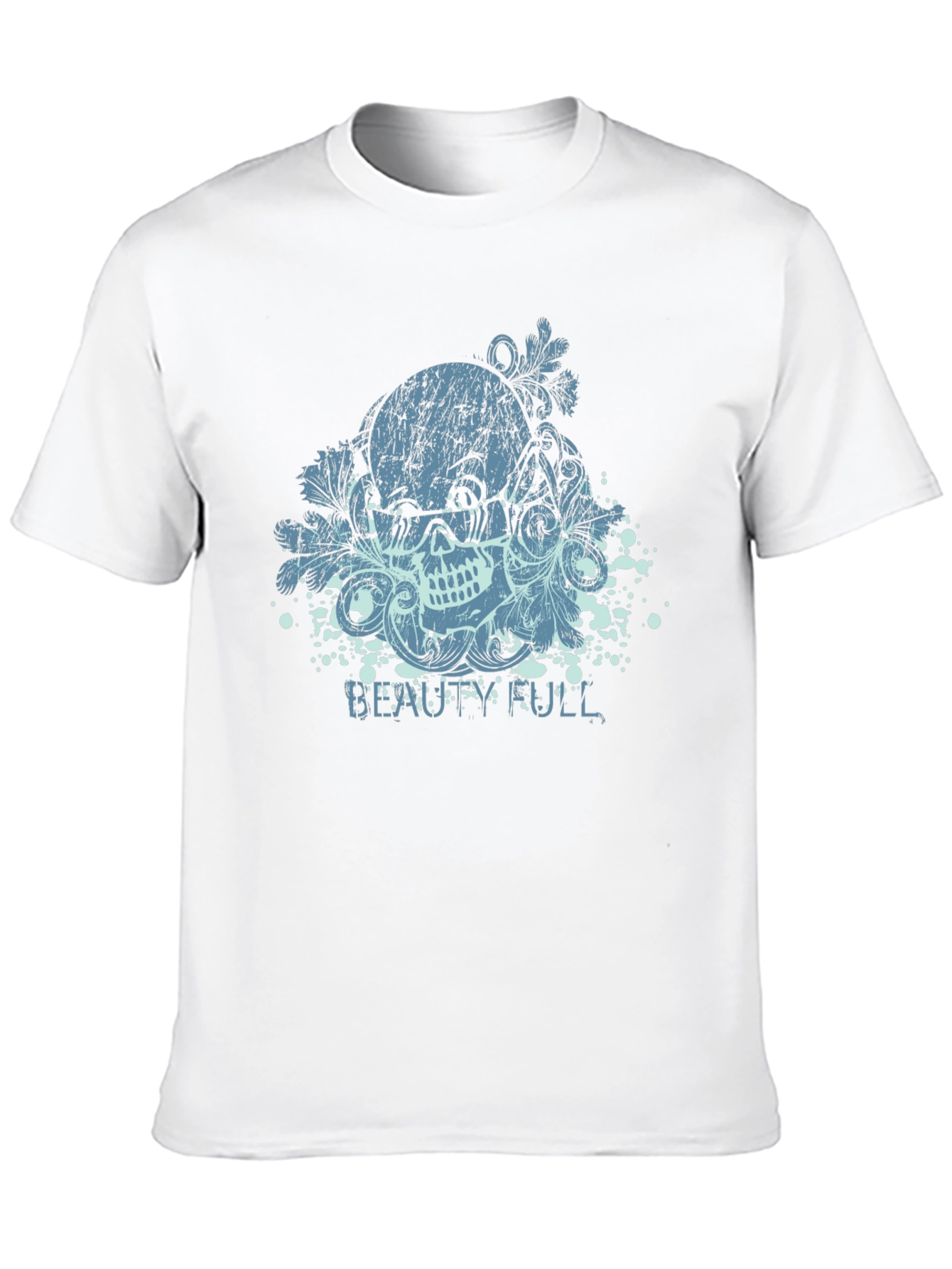 Skull Graphic Tee - Beautifull Design Black T-Shirt