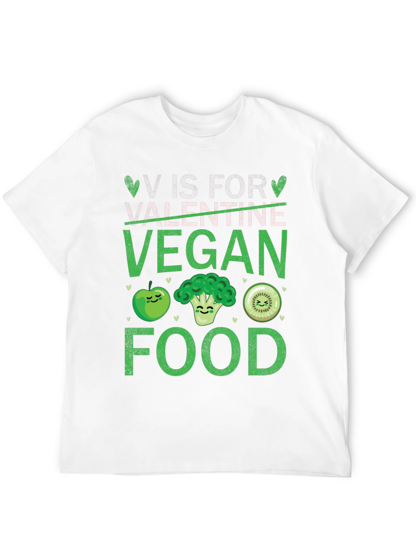 Vegan Valentine Food T-Shirt