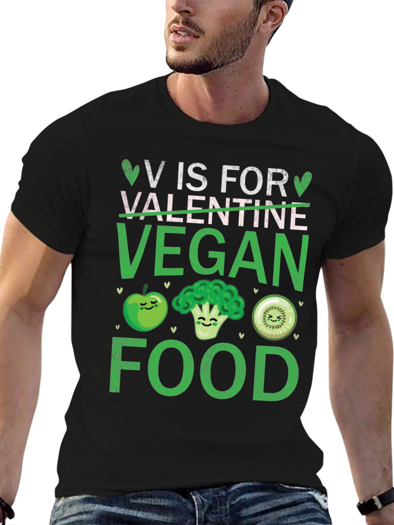 Vegan Valentine Food T-Shirt
