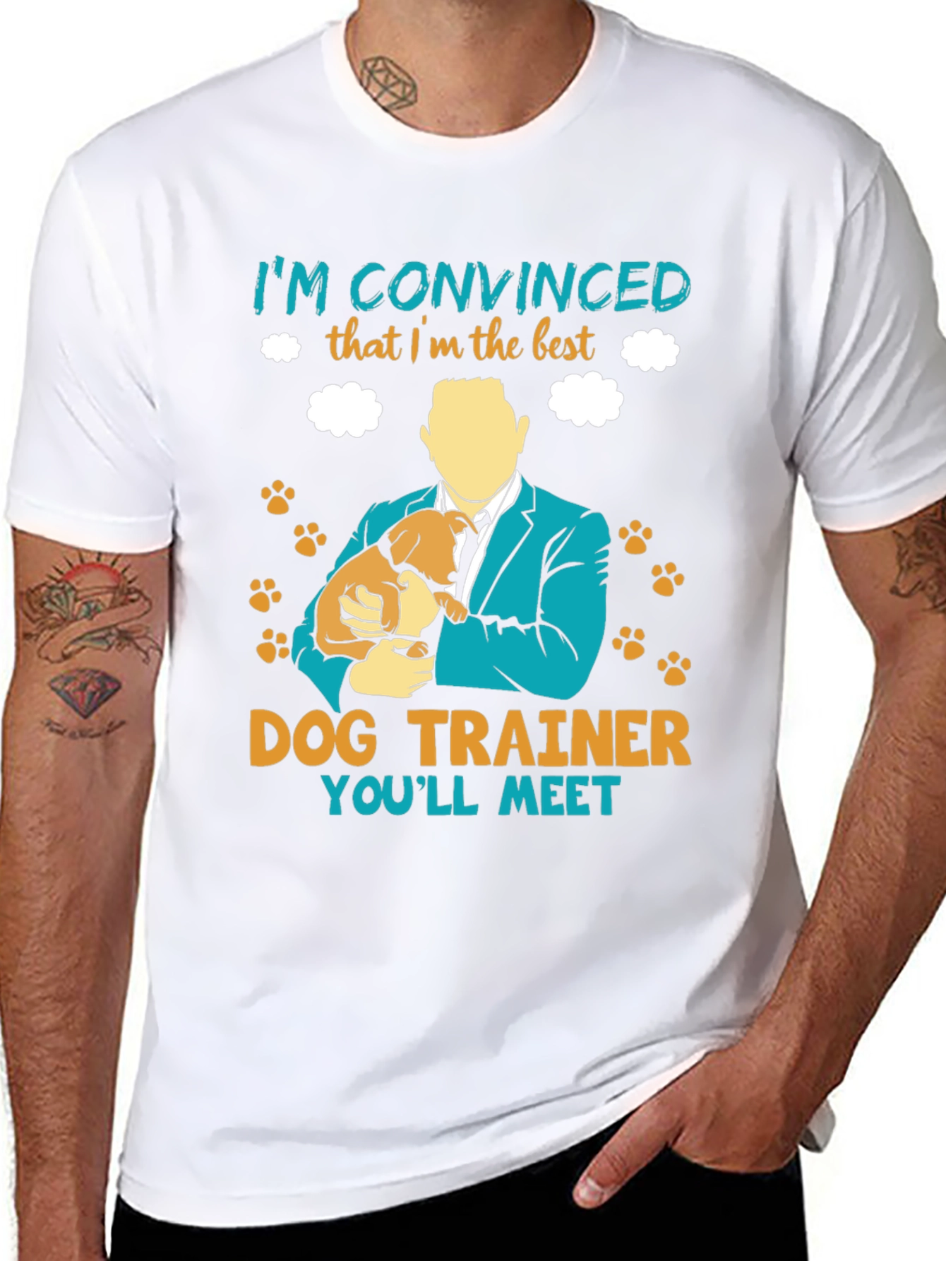 Dog Trainer T-Shirt - Im Convinced