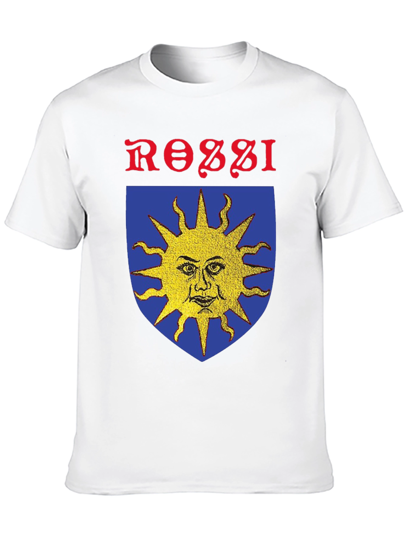 Rossi Sun Crest Graphic T-Shirt - Black