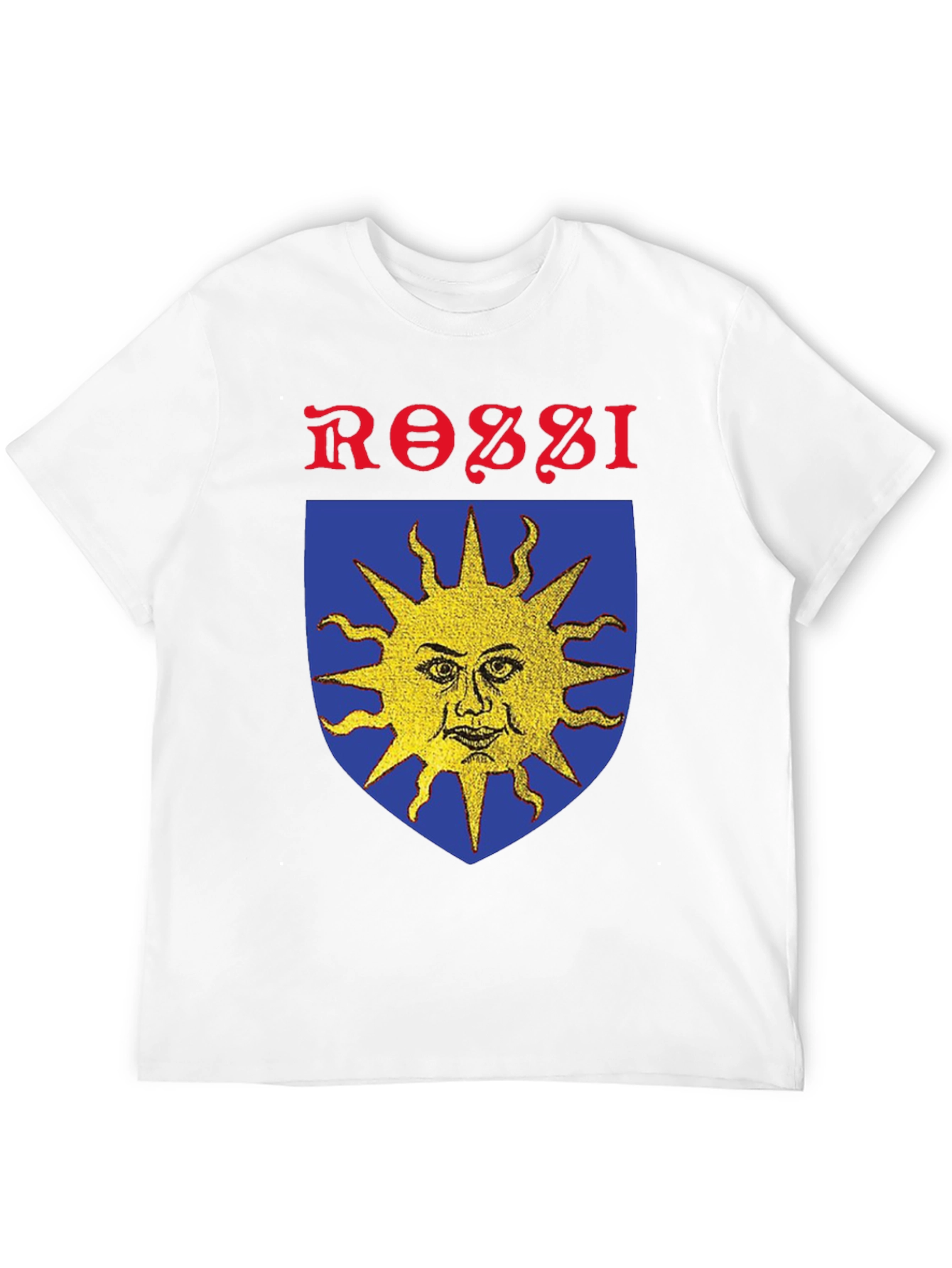 Rossi Sun Crest Graphic T-Shirt - Black