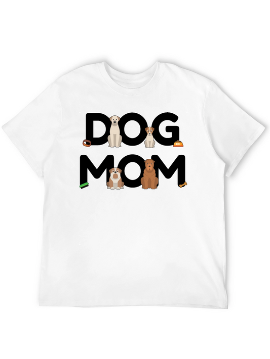 Dog Mom T-Shirt Cute Dog Lover Tee