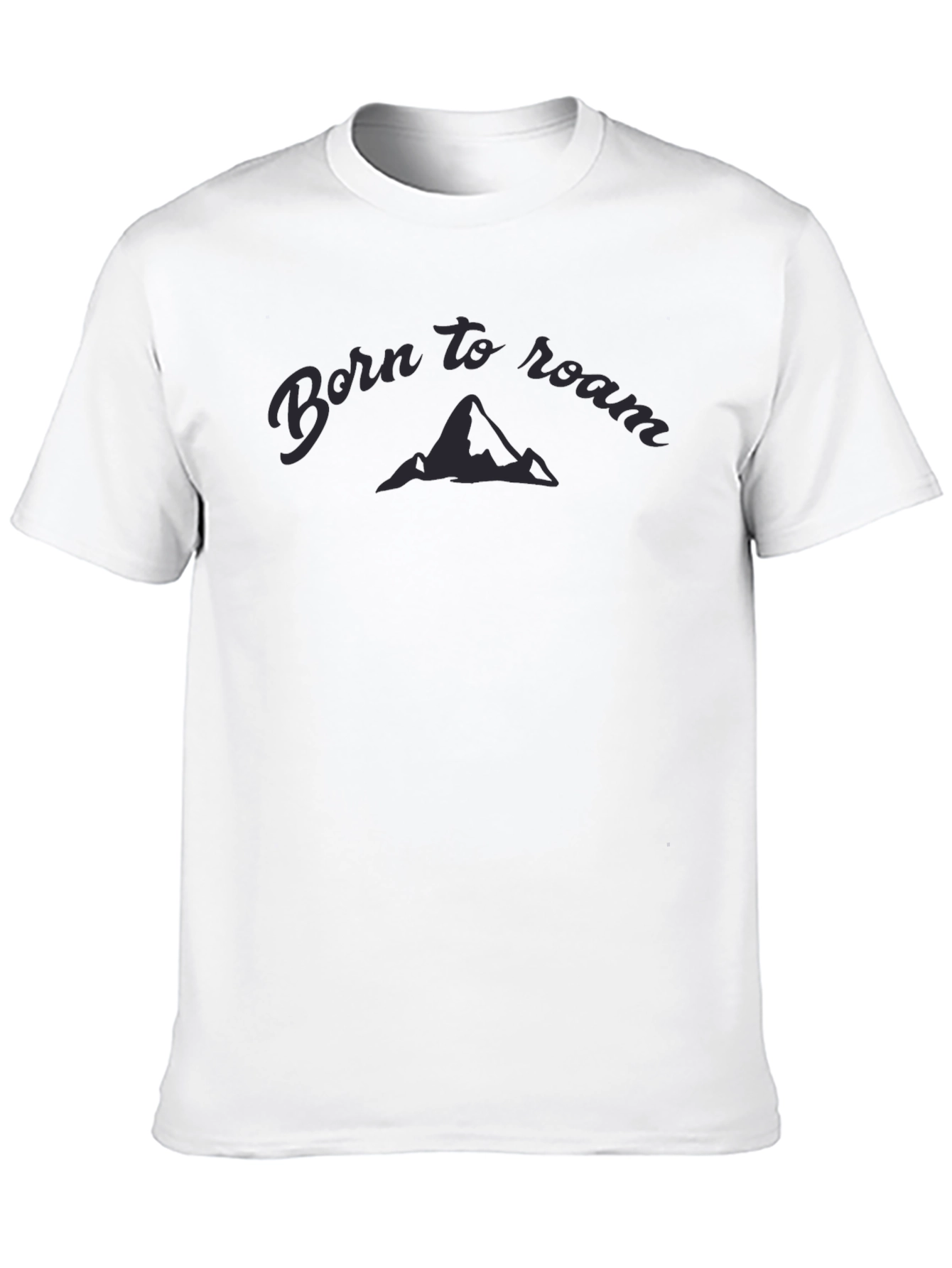 Born to Roam Black T-Shirt - Adventure Ready