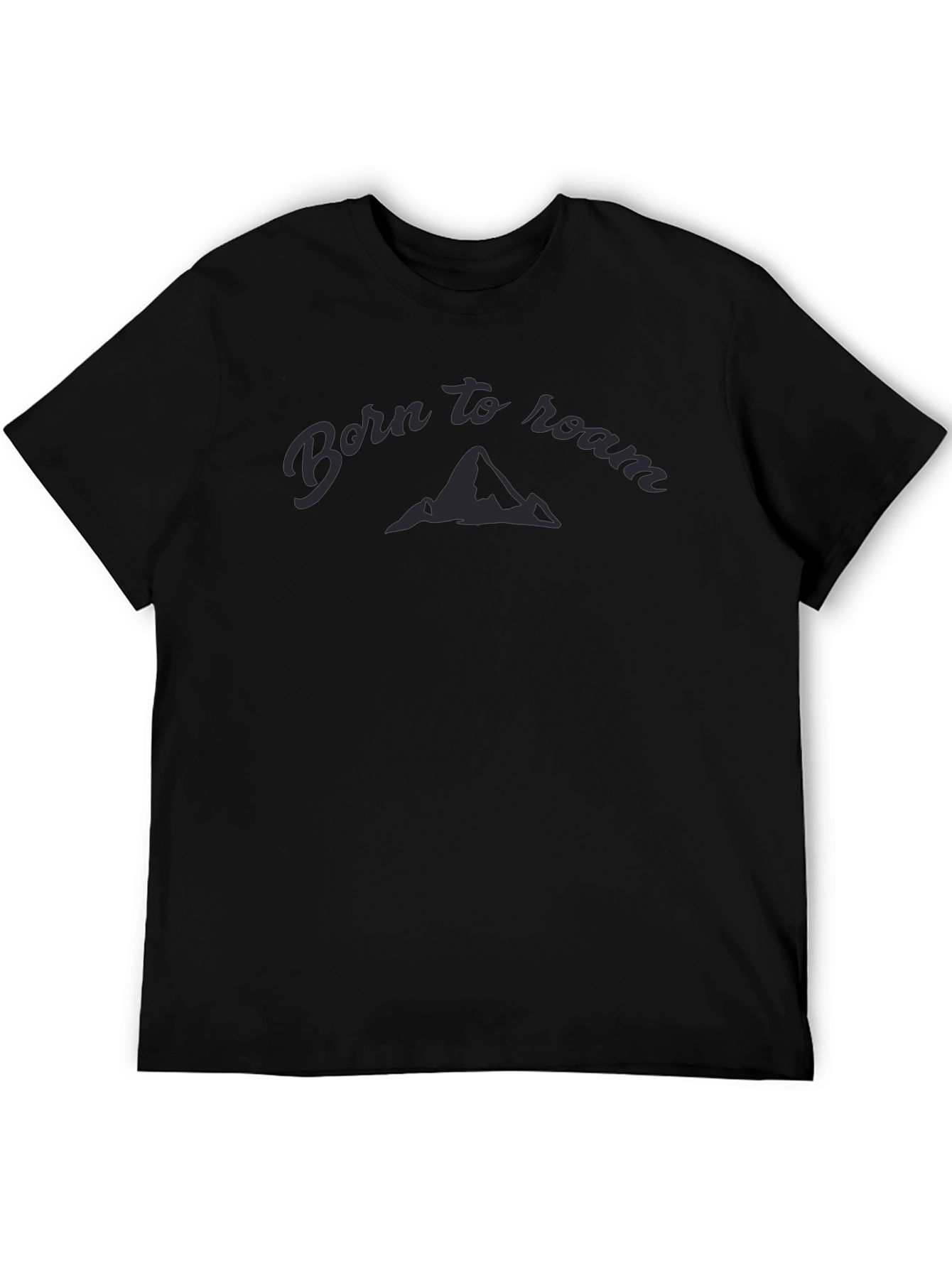 Born to Roam Black T-Shirt - Adventure Ready