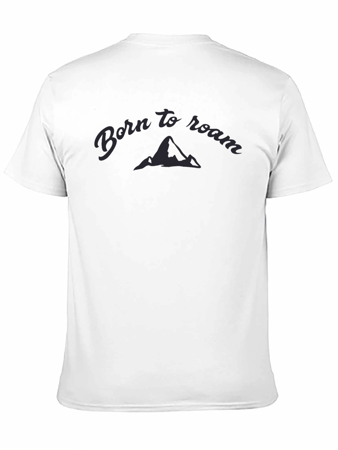 Born to Roam Black T-Shirt - Adventure Ready