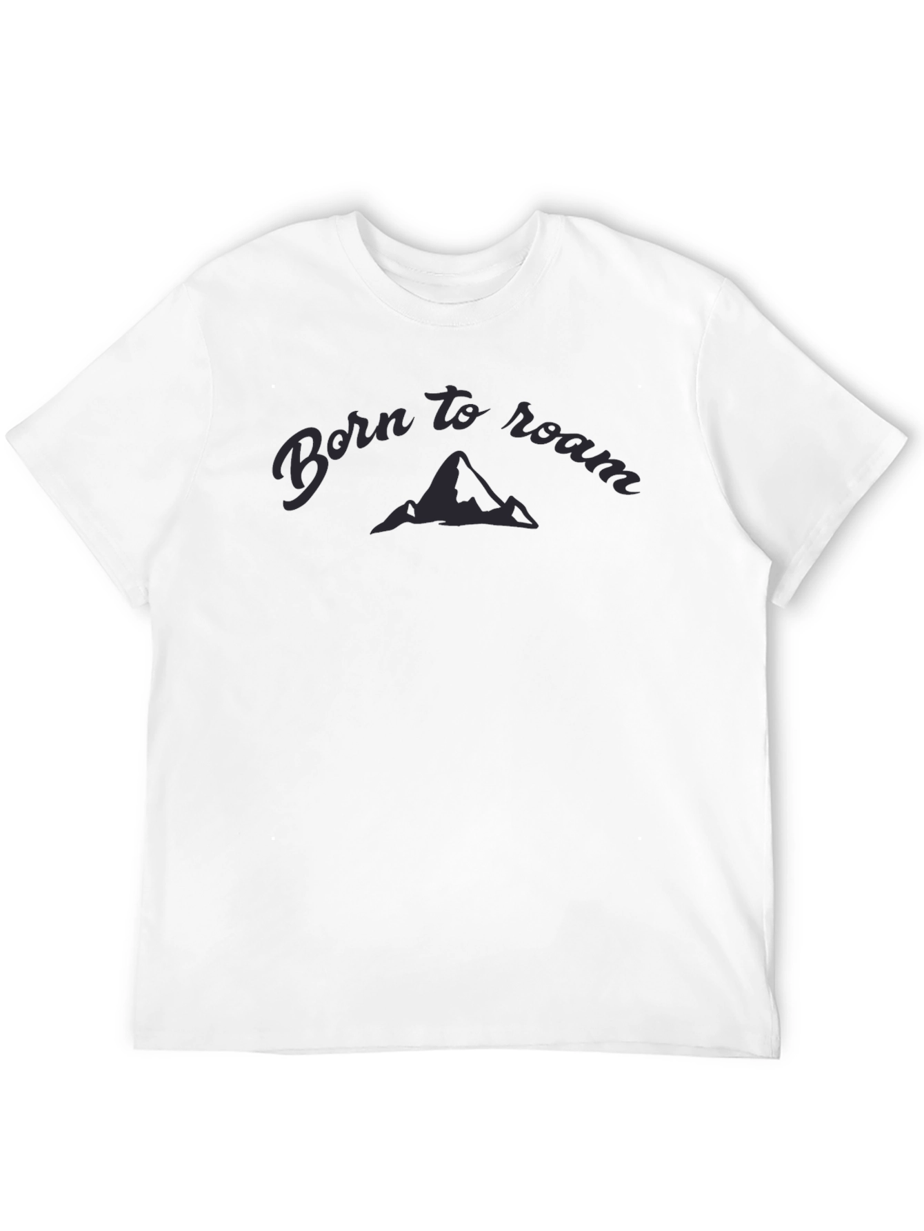 Born to Roam Black T-Shirt - Adventure Ready