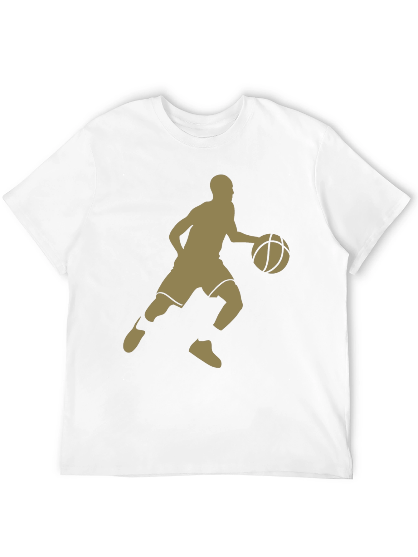 Basketball Player Graphic T-Shirt - Black