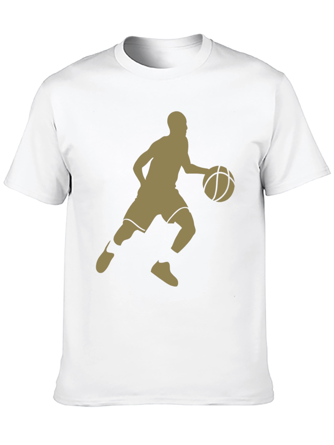 Basketball Player Graphic T-Shirt - Black