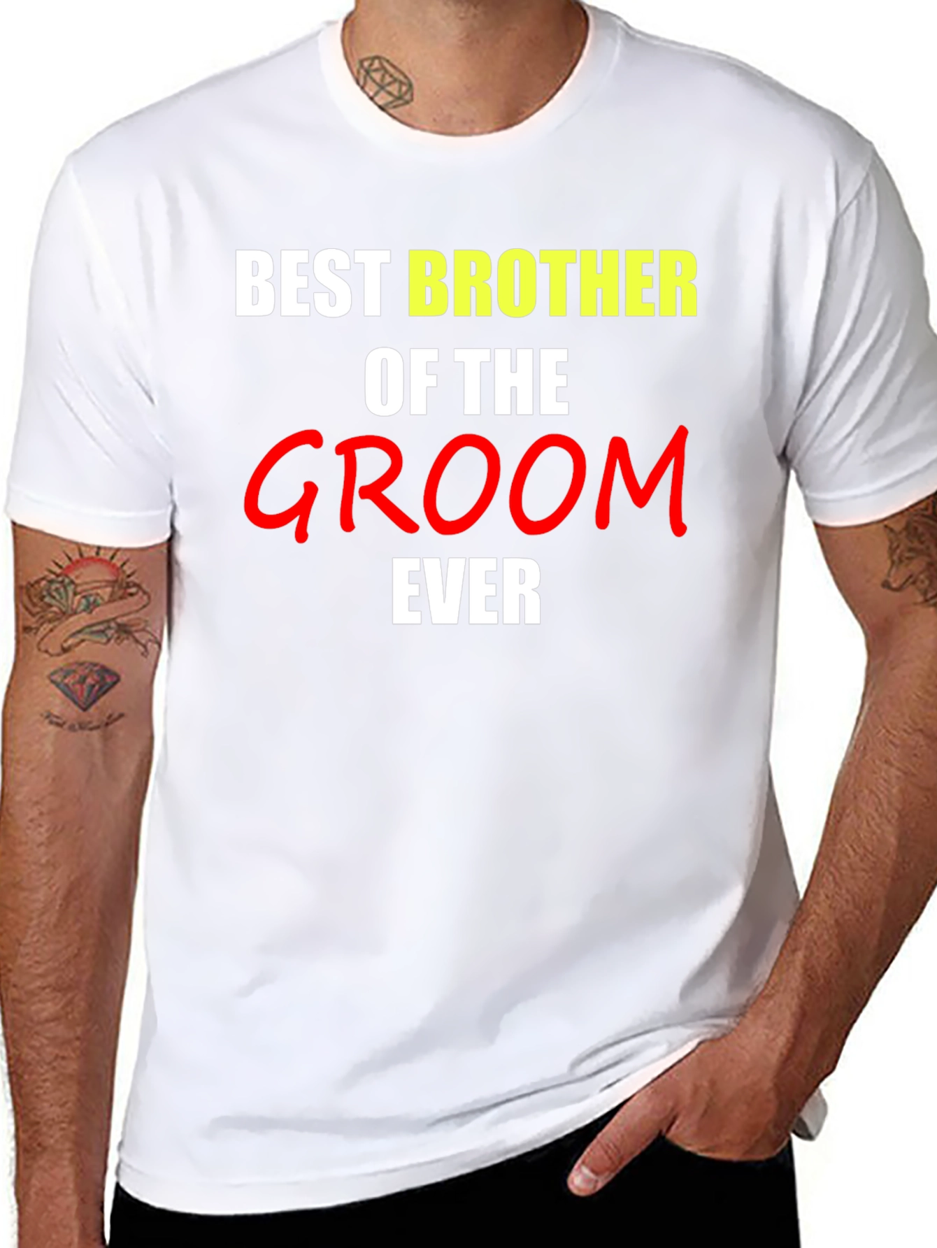 Best Brother of the Groom Ever T-Shirt