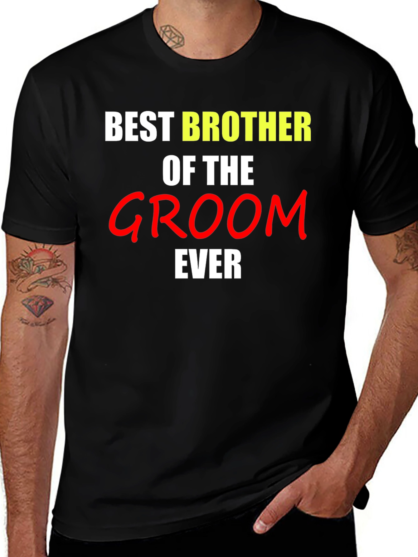 Best Brother of the Groom Ever T-Shirt