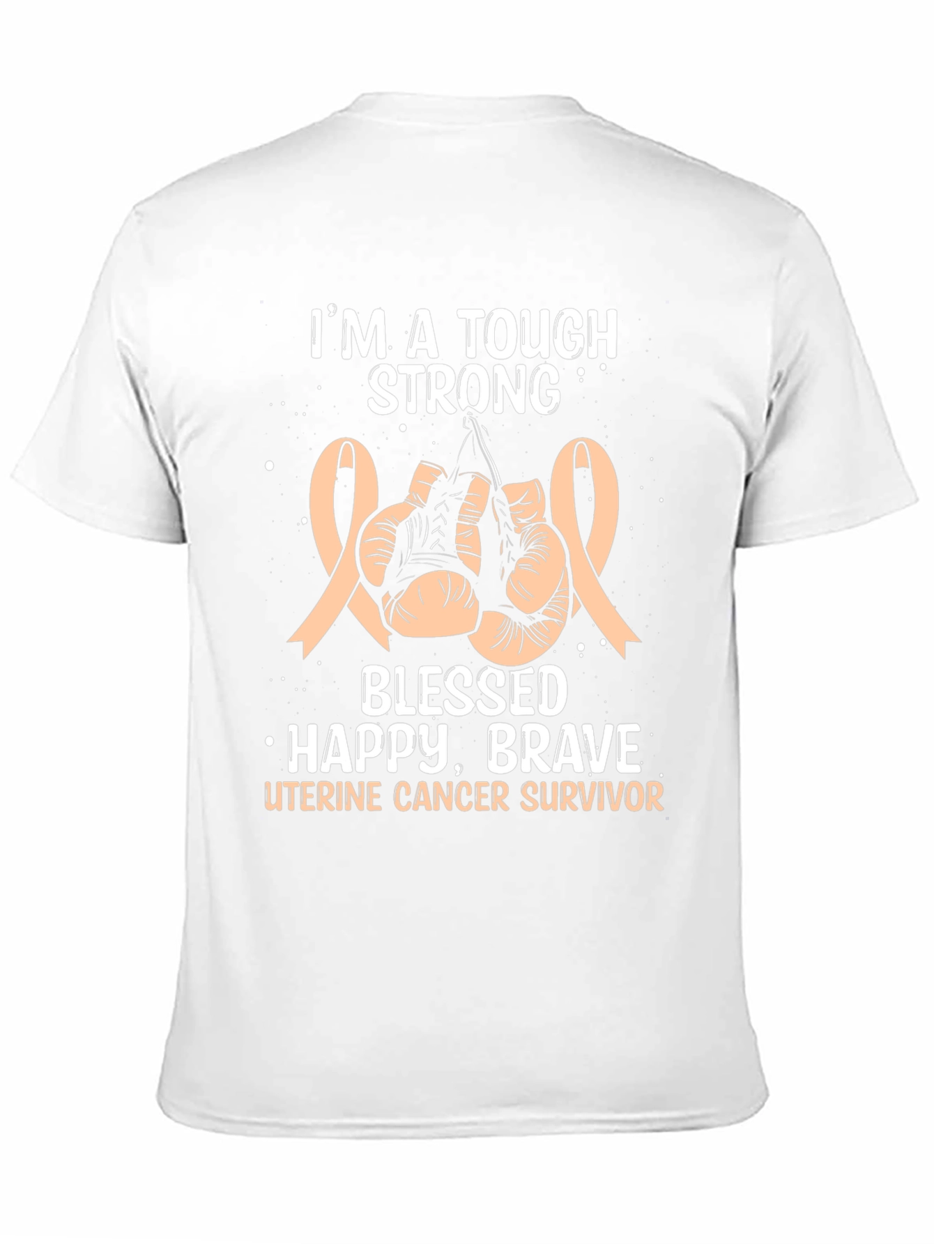 Uterine Cancer Survivor Boxing Glove T-Shirt