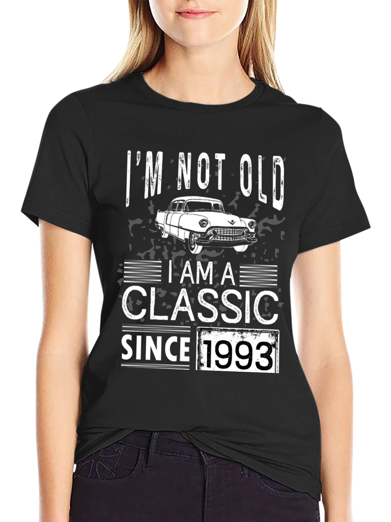 Classic Since 1993 Graphic Tee - Black