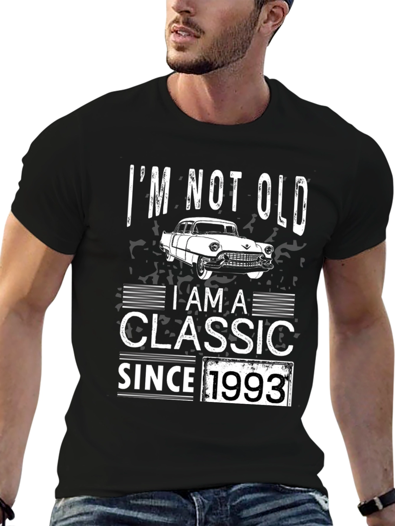 Classic Since 1993 Graphic Tee - Black
