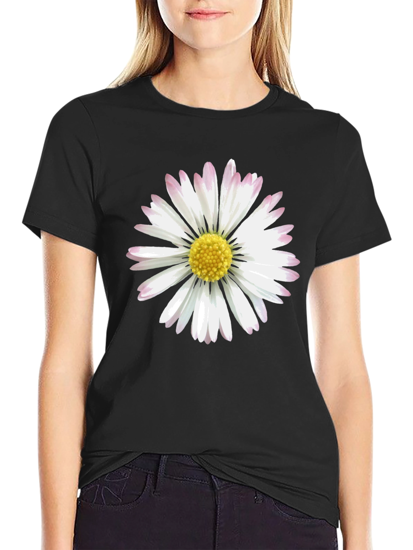 Daisy Graphic Print Mens T-Shirt