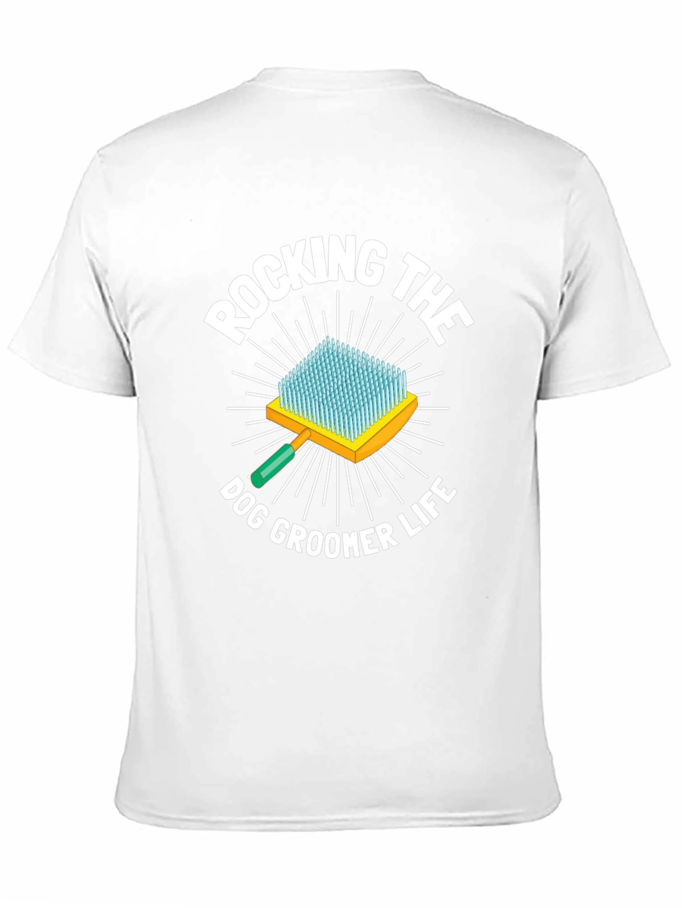 Rocking the Dog Groomer Life T-Shirt