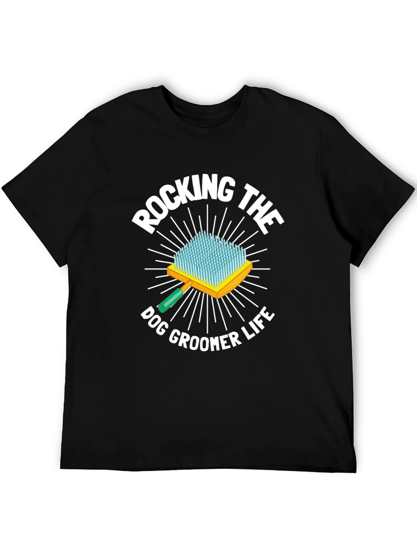 Rocking the Dog Groomer Life T-Shirt