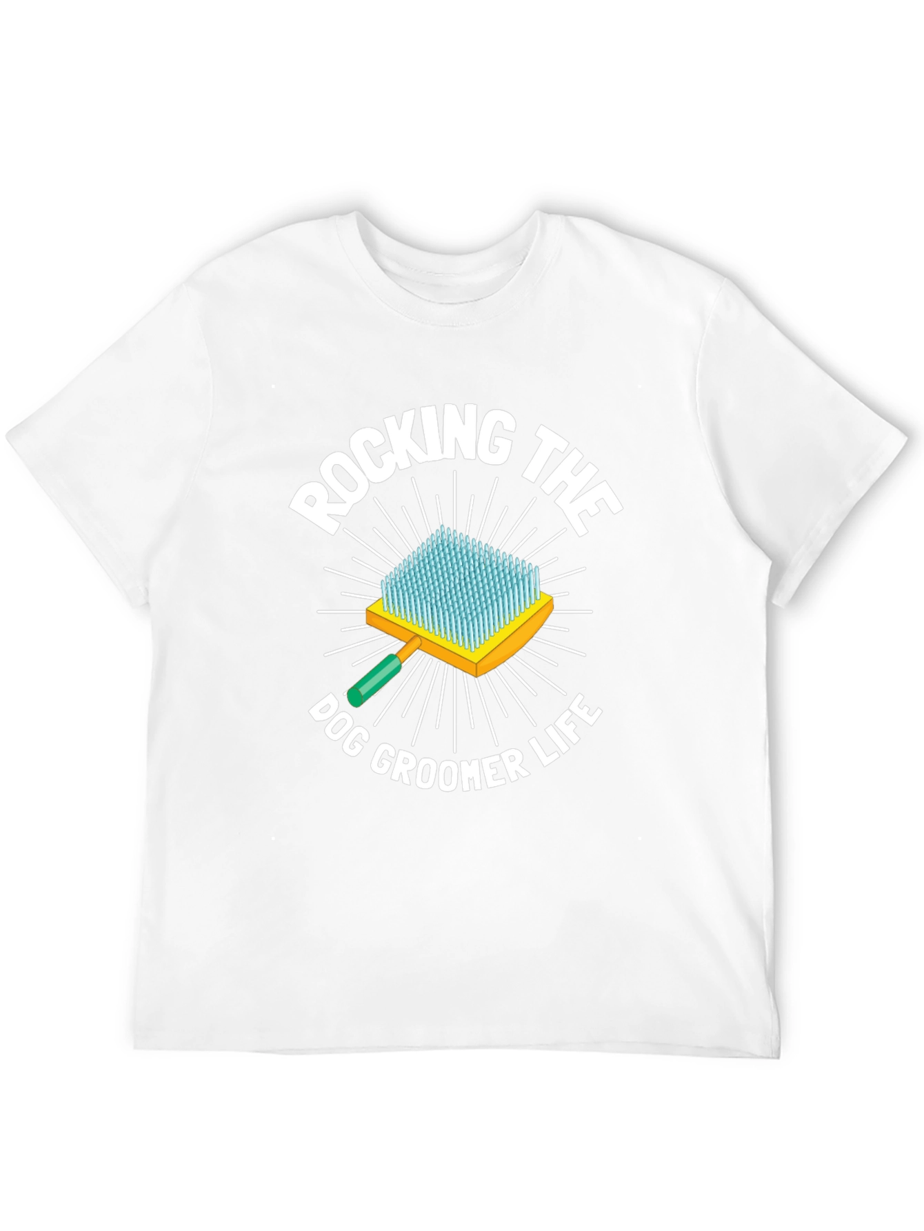 Rocking the Dog Groomer Life T-Shirt