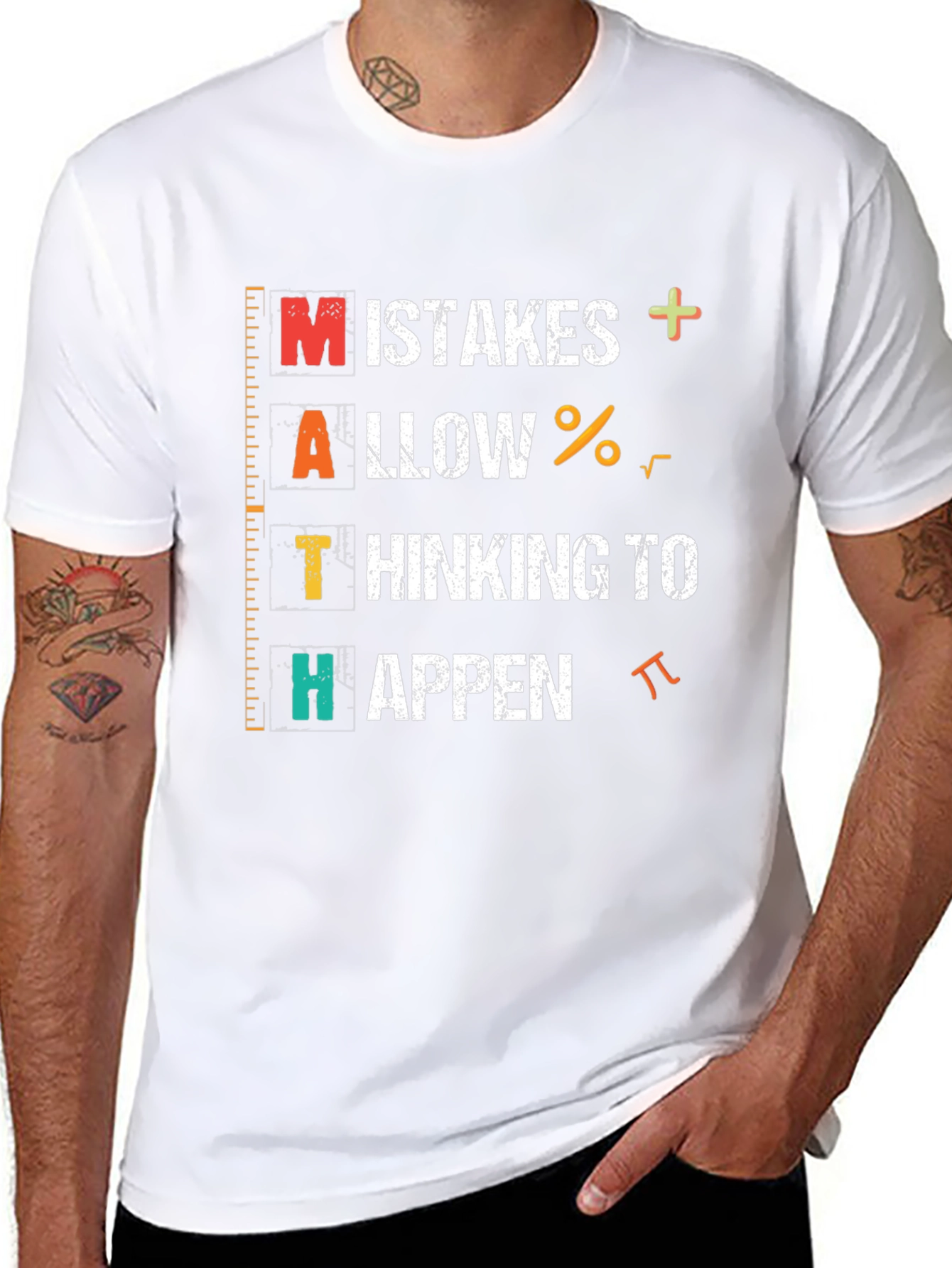Math Makes Thinking Happen T-Shirt