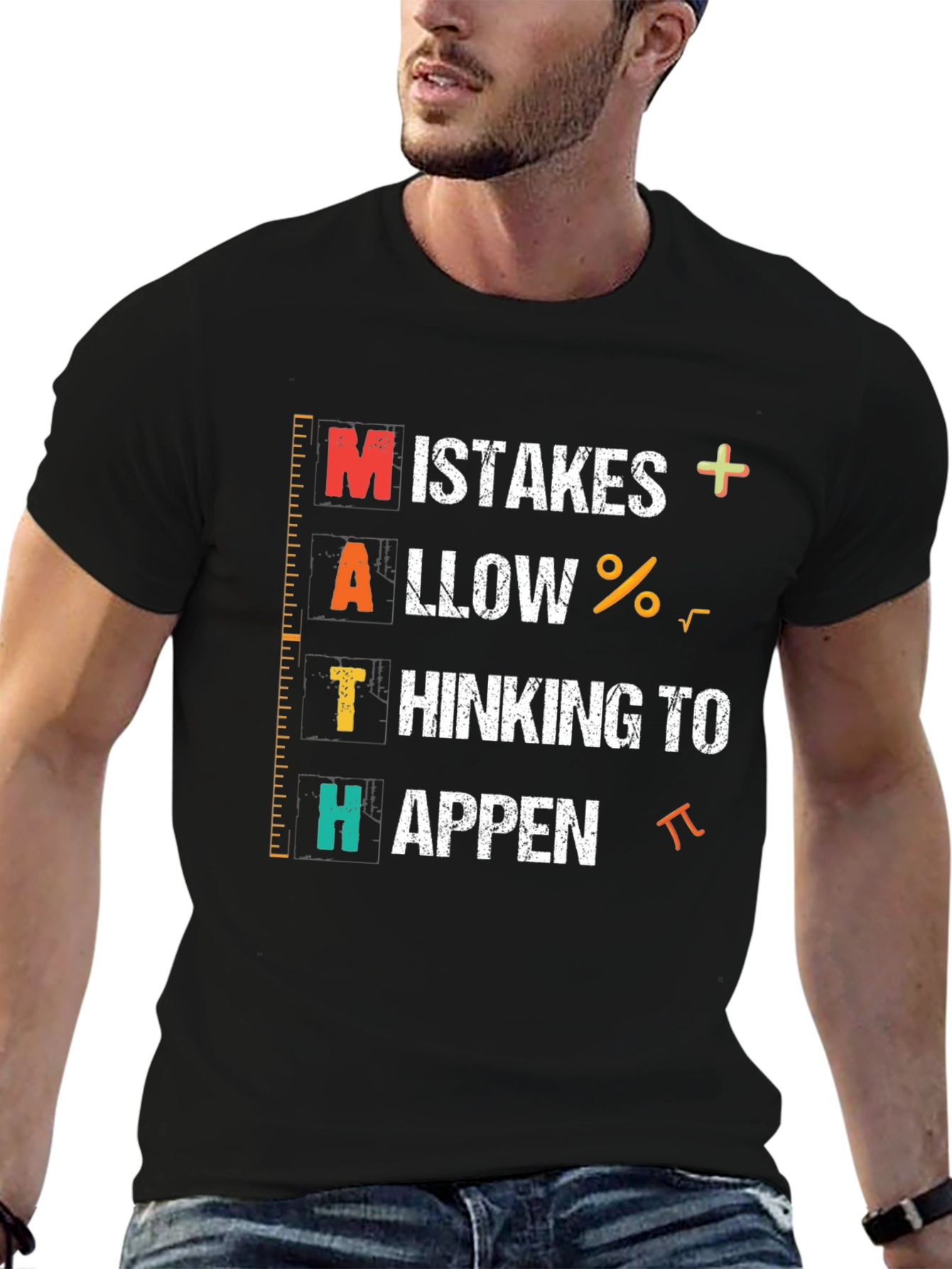 Math Makes Thinking Happen T-Shirt